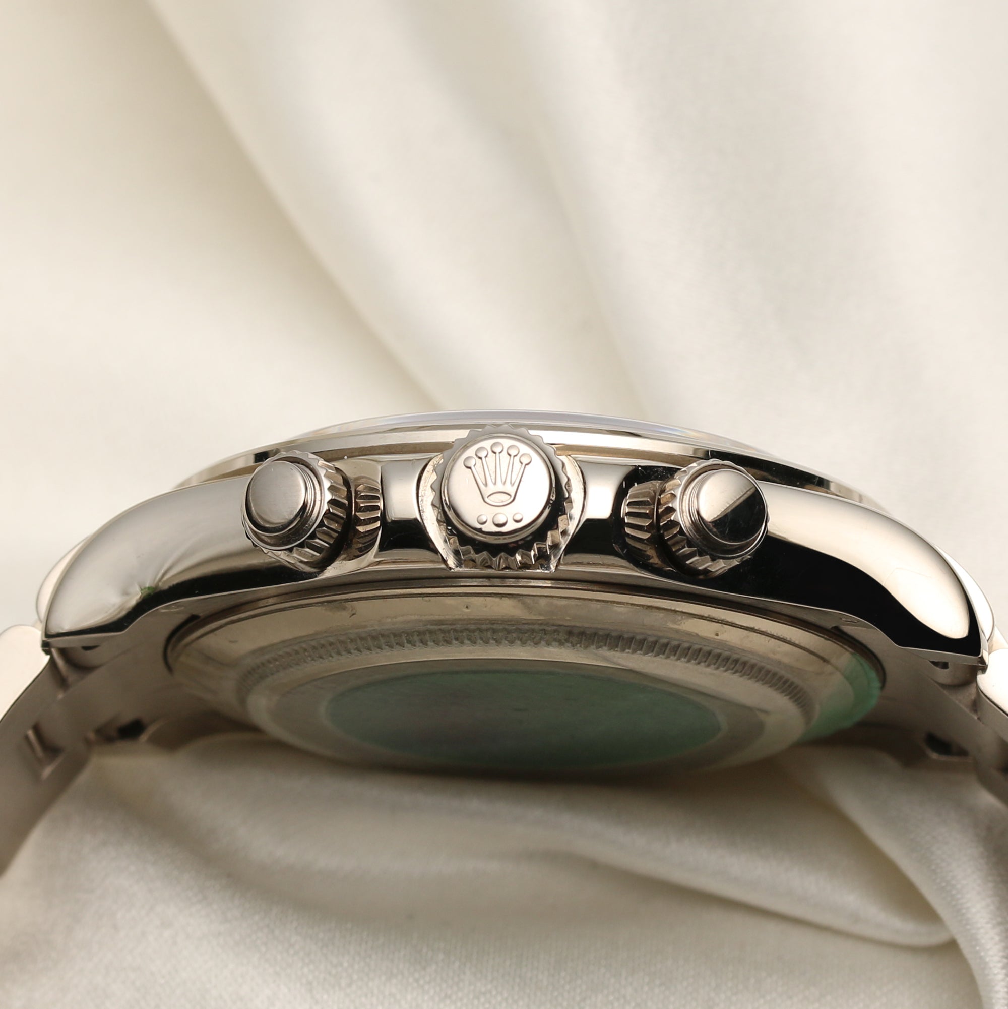 Rolex Daytona 116509 18K White Gold Racing Dial Second Hand Watch Collectors 6