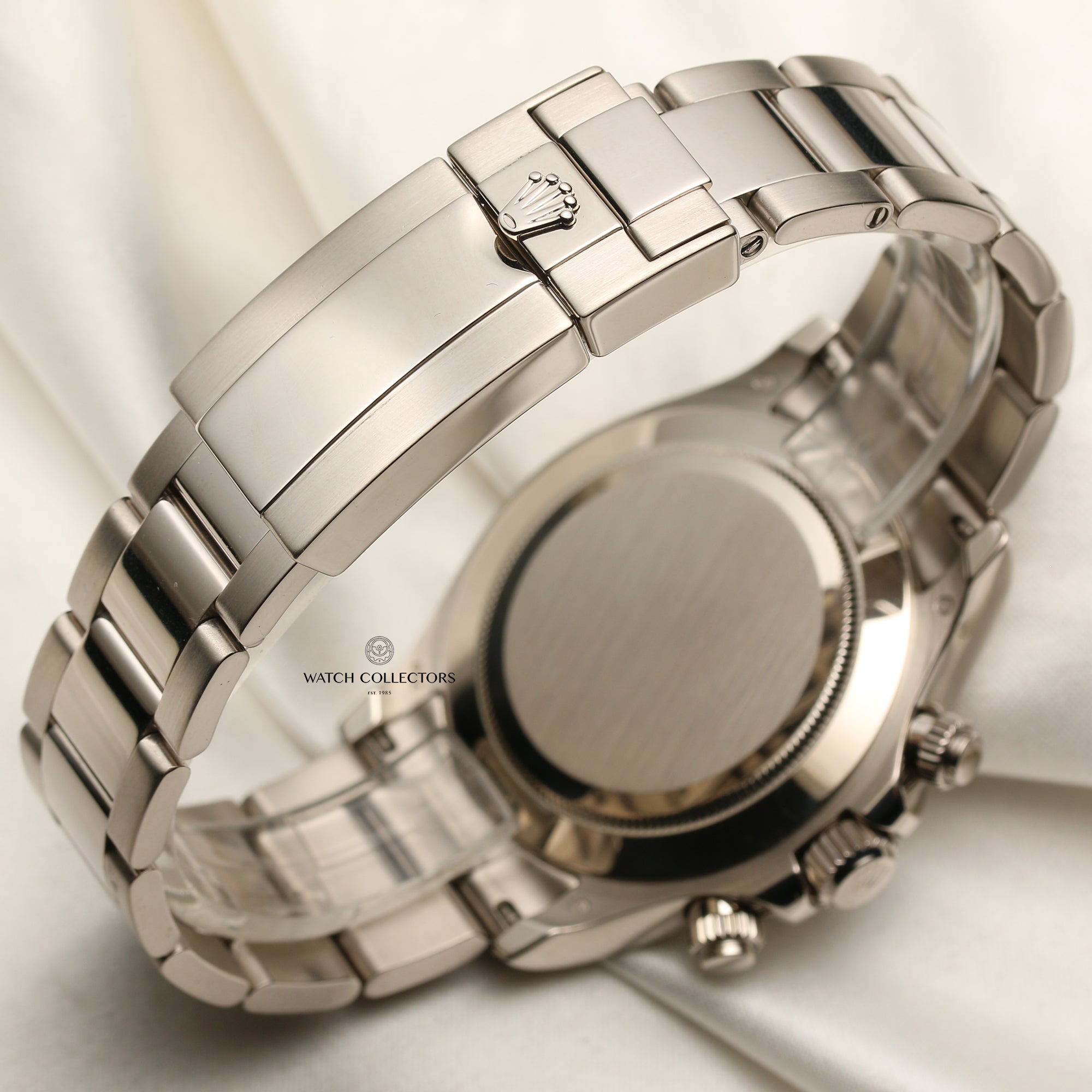 Rolex Daytona 116509 Grey Racing Dial 18K White Gold Second Hand Watch Collectors 7