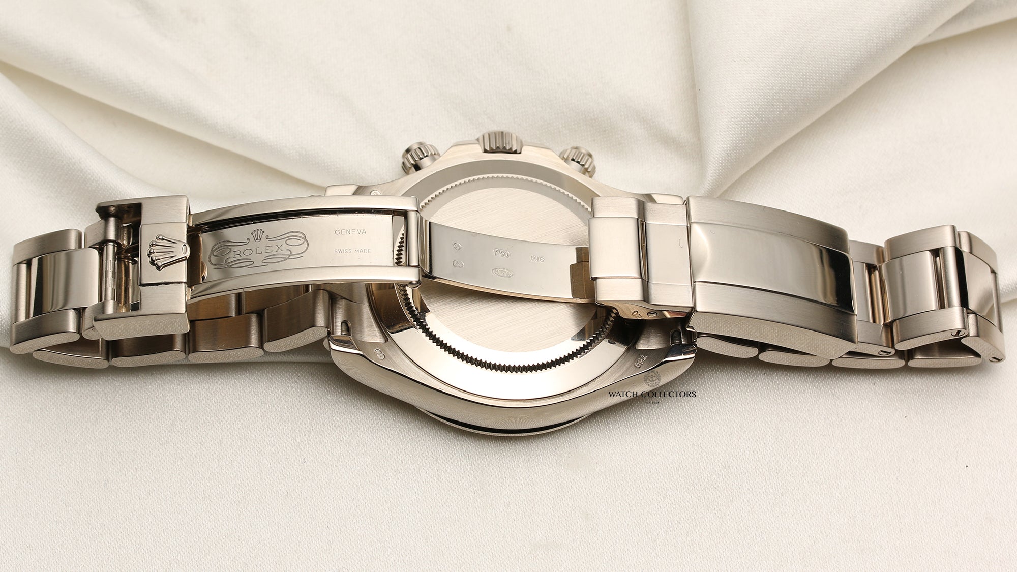 Rolex Daytona 116509 Grey Racing Dial 18K White Gold Second Hand Watch Collectors 8