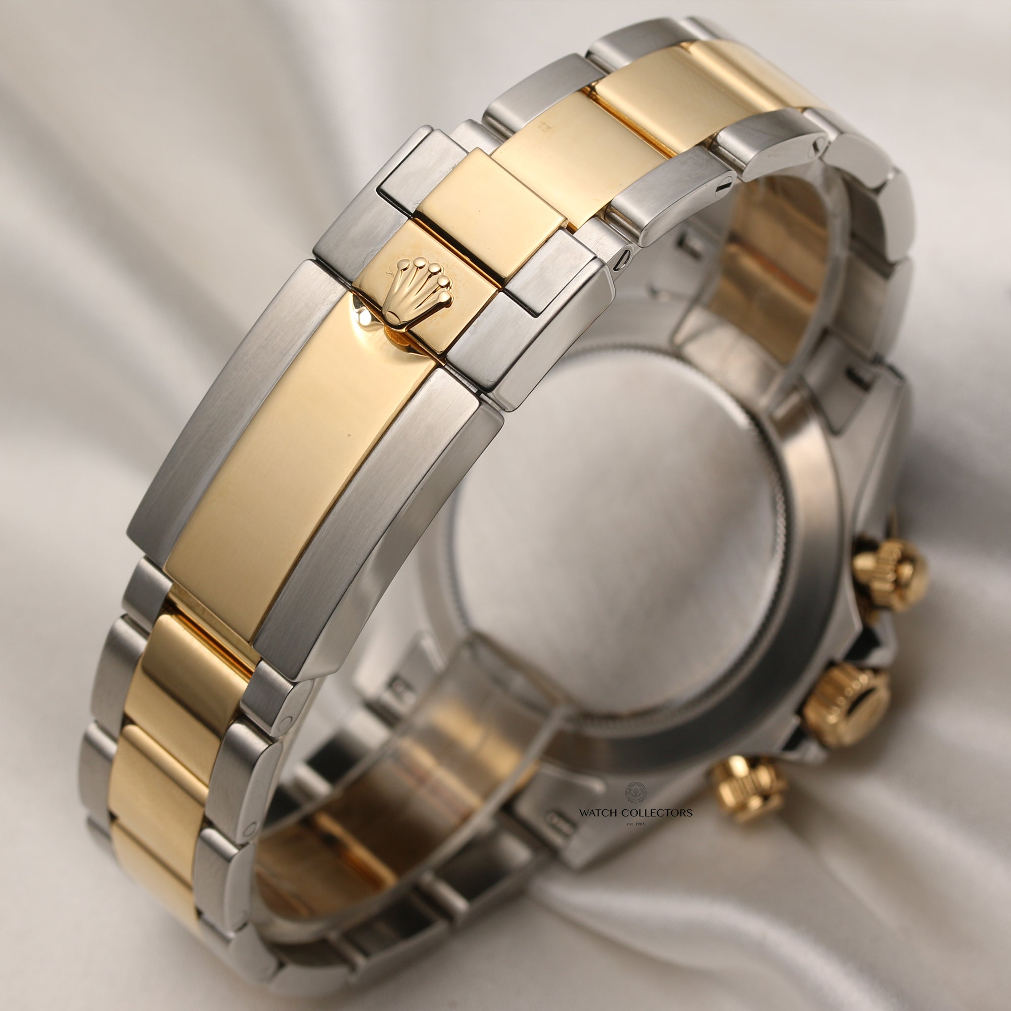 Rolex Daytona 116509 Steel & Gold Black Dial Second Hand Watch Collectors 6