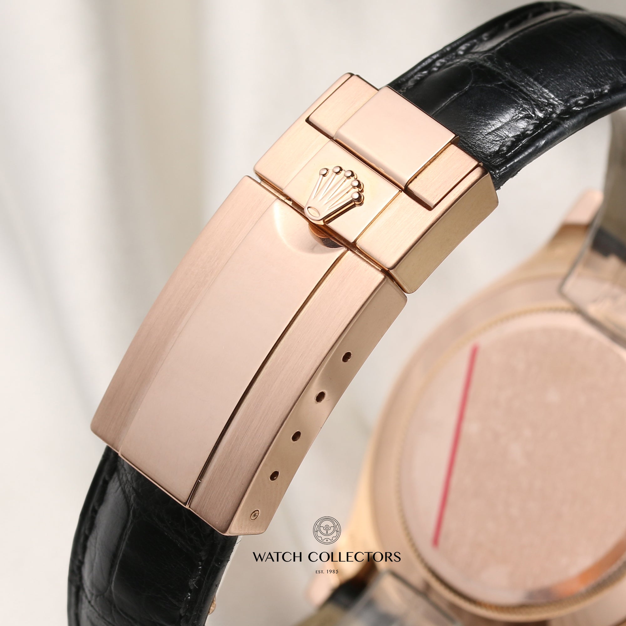 Rolex Daytona 116515LN 18K Rose Gold Ceramic Bezel Second Hand Watch Collectors 10