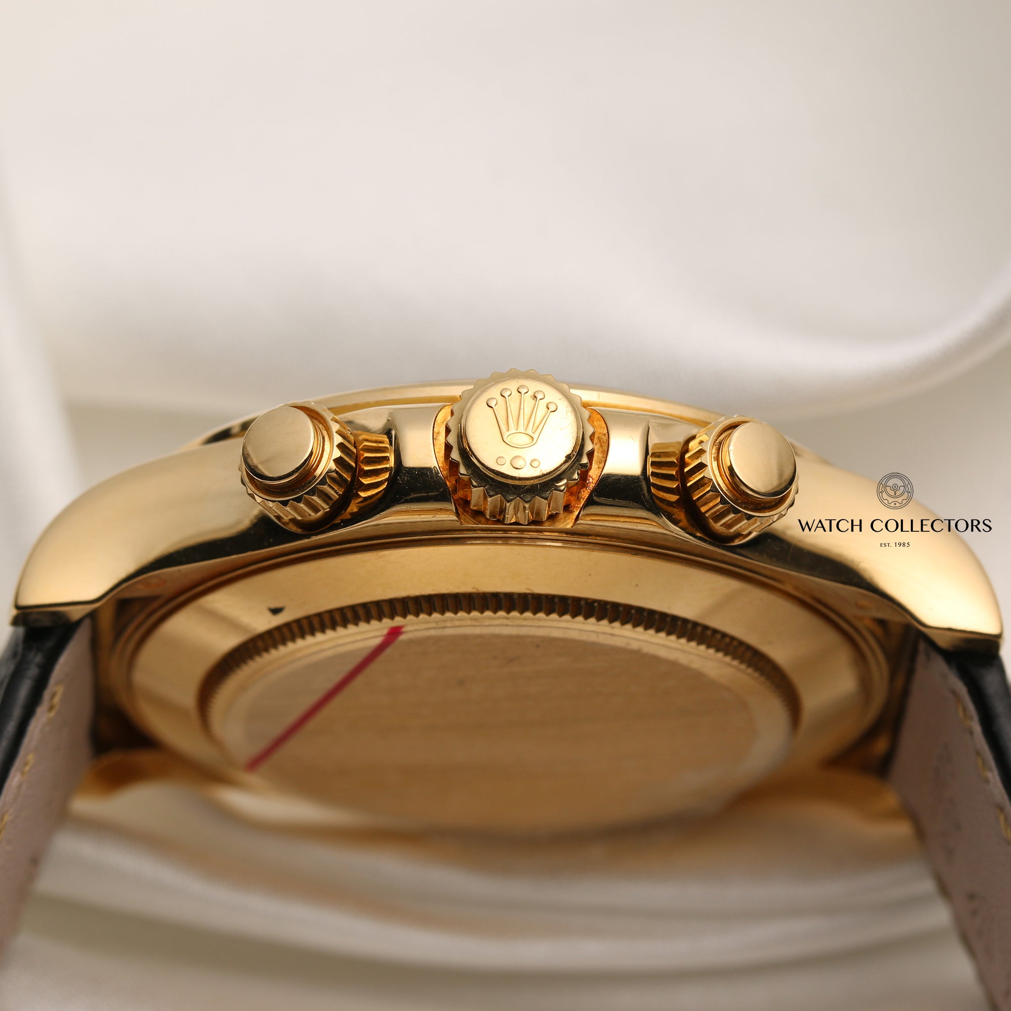 Rolex Daytona 116518 18K Yellow Gold Black MOP Dial Second Hand Watch Collectors 6