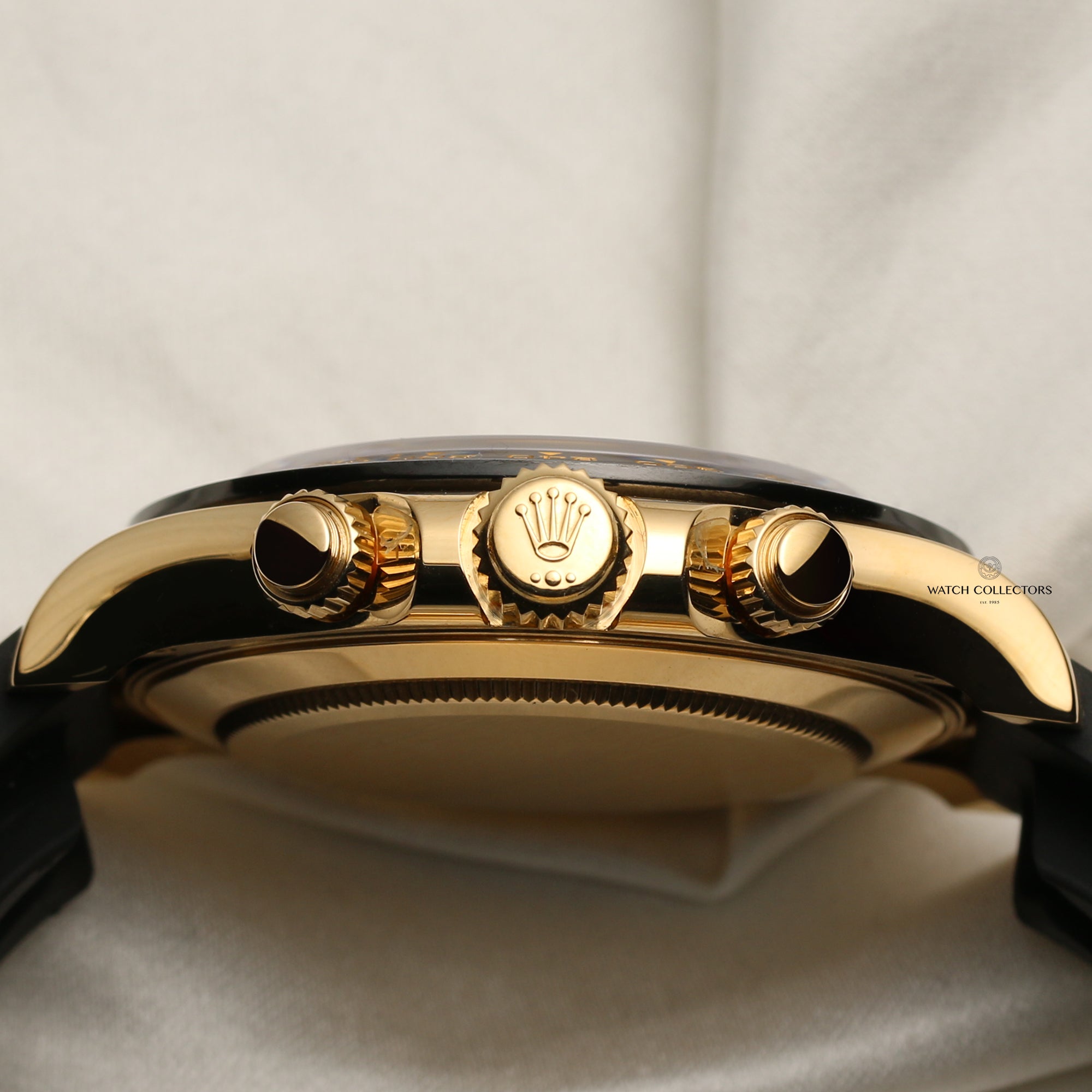 Rolex Daytona 116518 18K Yellow Gold Ceramic Bezel Second Hand Watch Collectors 6