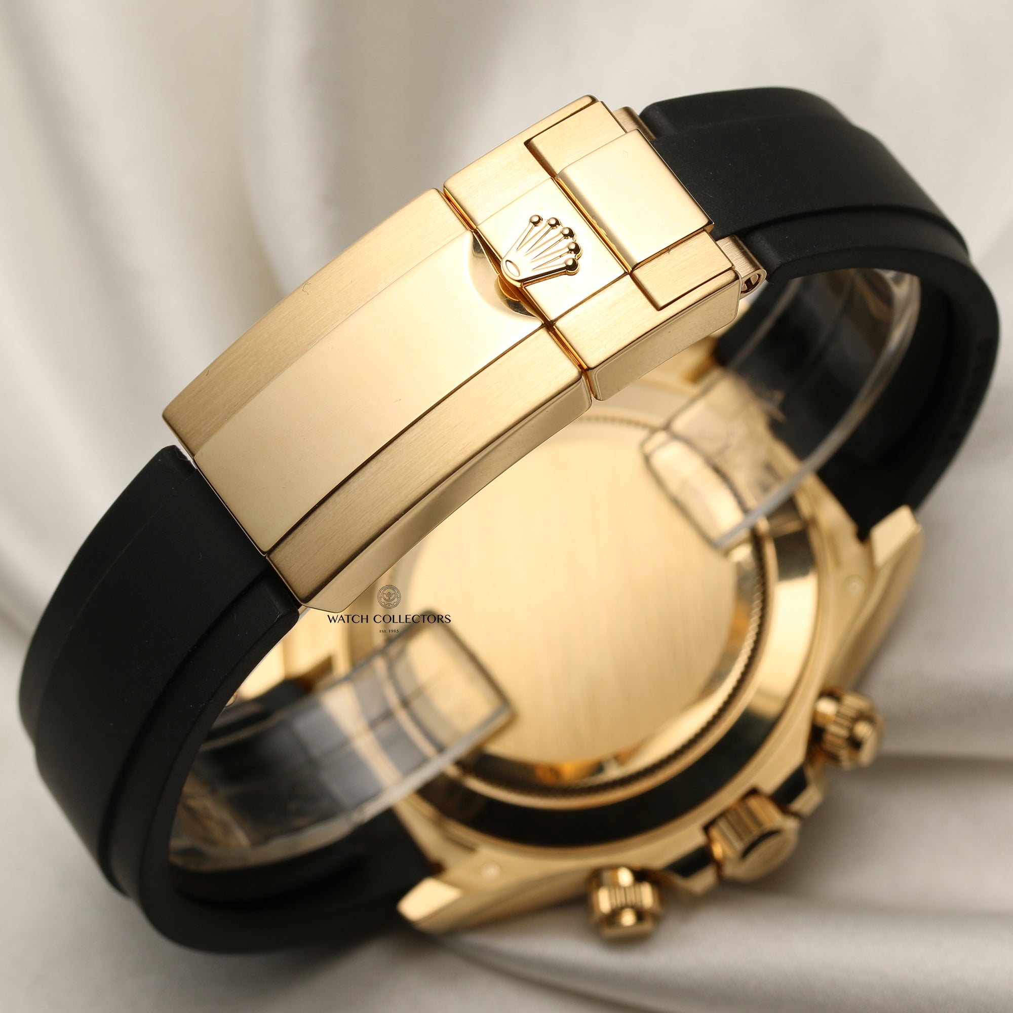 Rolex Daytona 116518 18K Yellow Gold Ceramic Bezel Second Hand Watch Collectors 7