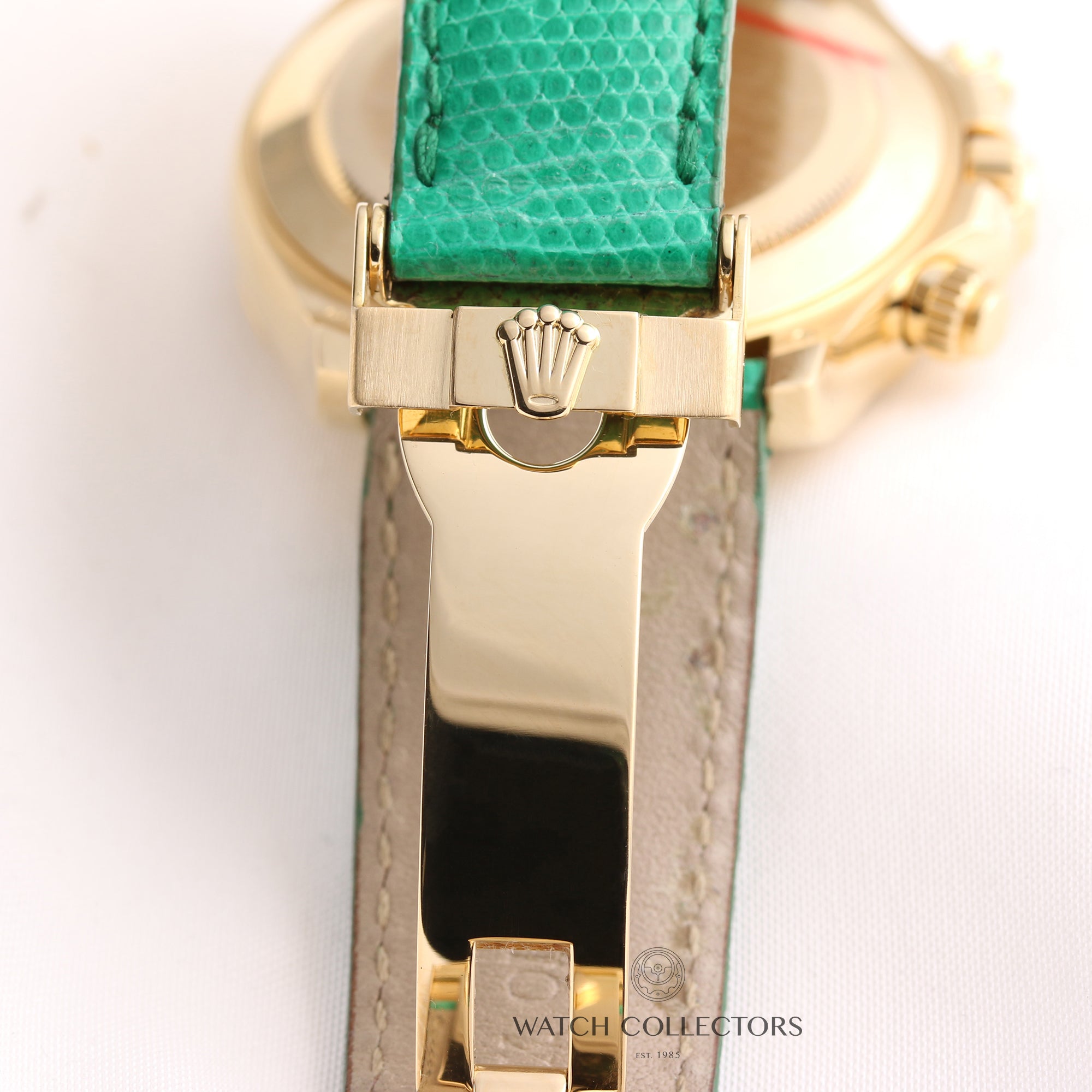 Rolex-Daytona-116518-18K-Yellow-Gold-Champagne-Diamond-Dial-Second-Hand-Watch-Collectors-9