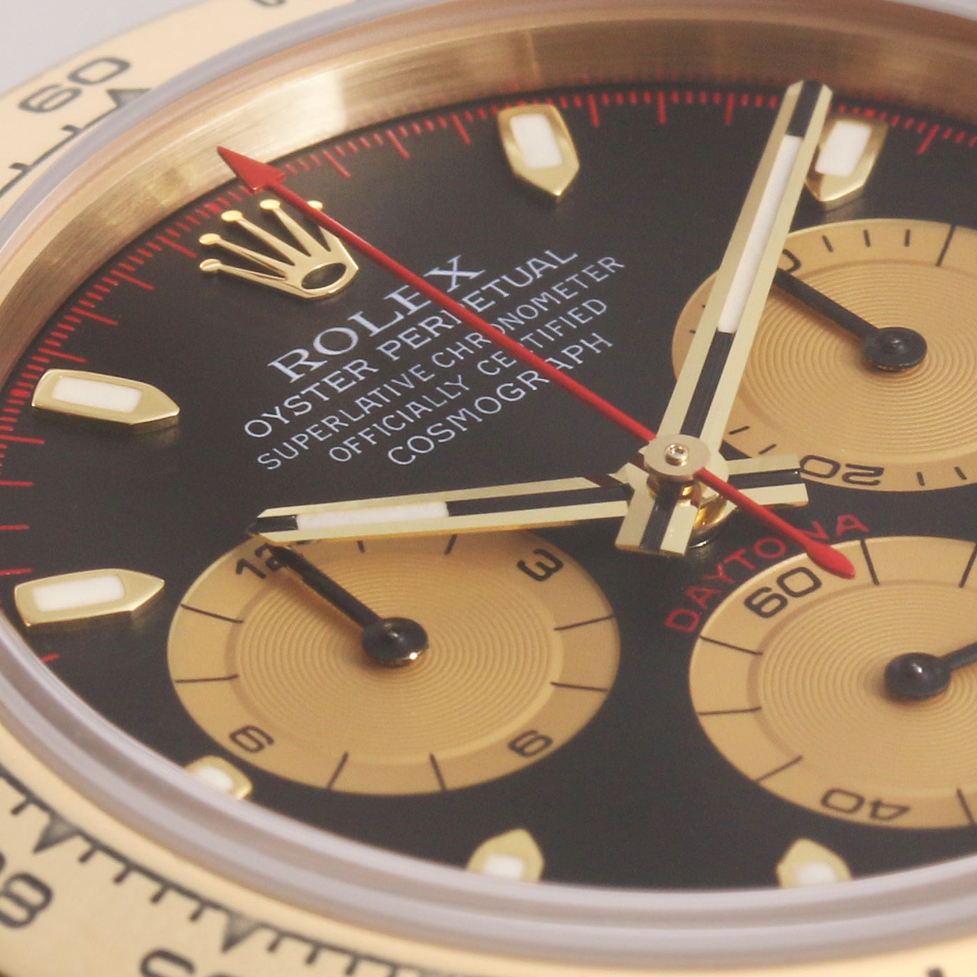 Rolex Daytona 116518 18K Yellow Gold Second Hand Watch Collectors 6