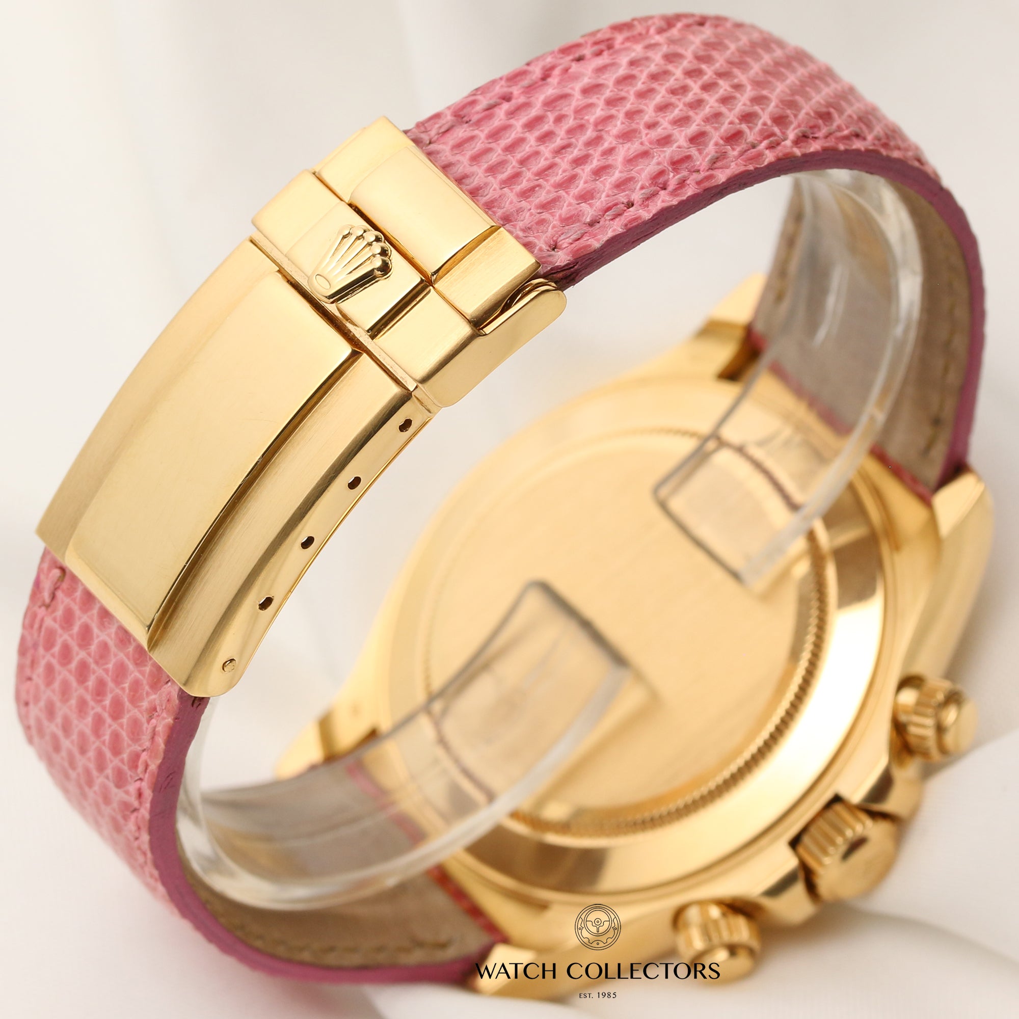 Rolex Daytona 116518 18K Yellow Gold Second Hand Watch Collectors 7