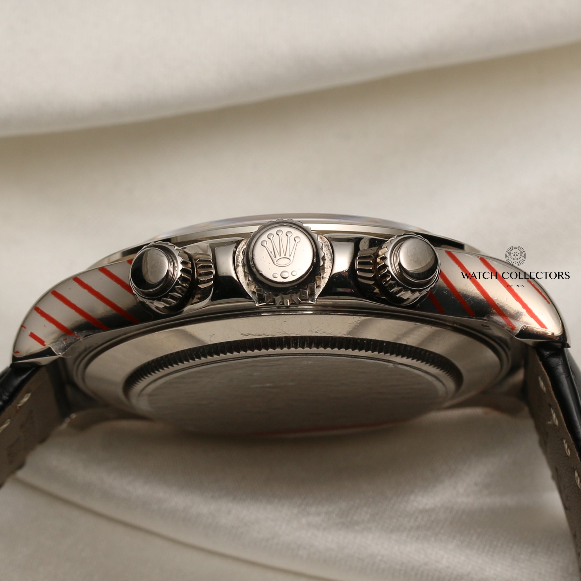 Rolex Daytona 116519 18K White Gold Black Diamond Dial Second Hand Watch Collectors 5