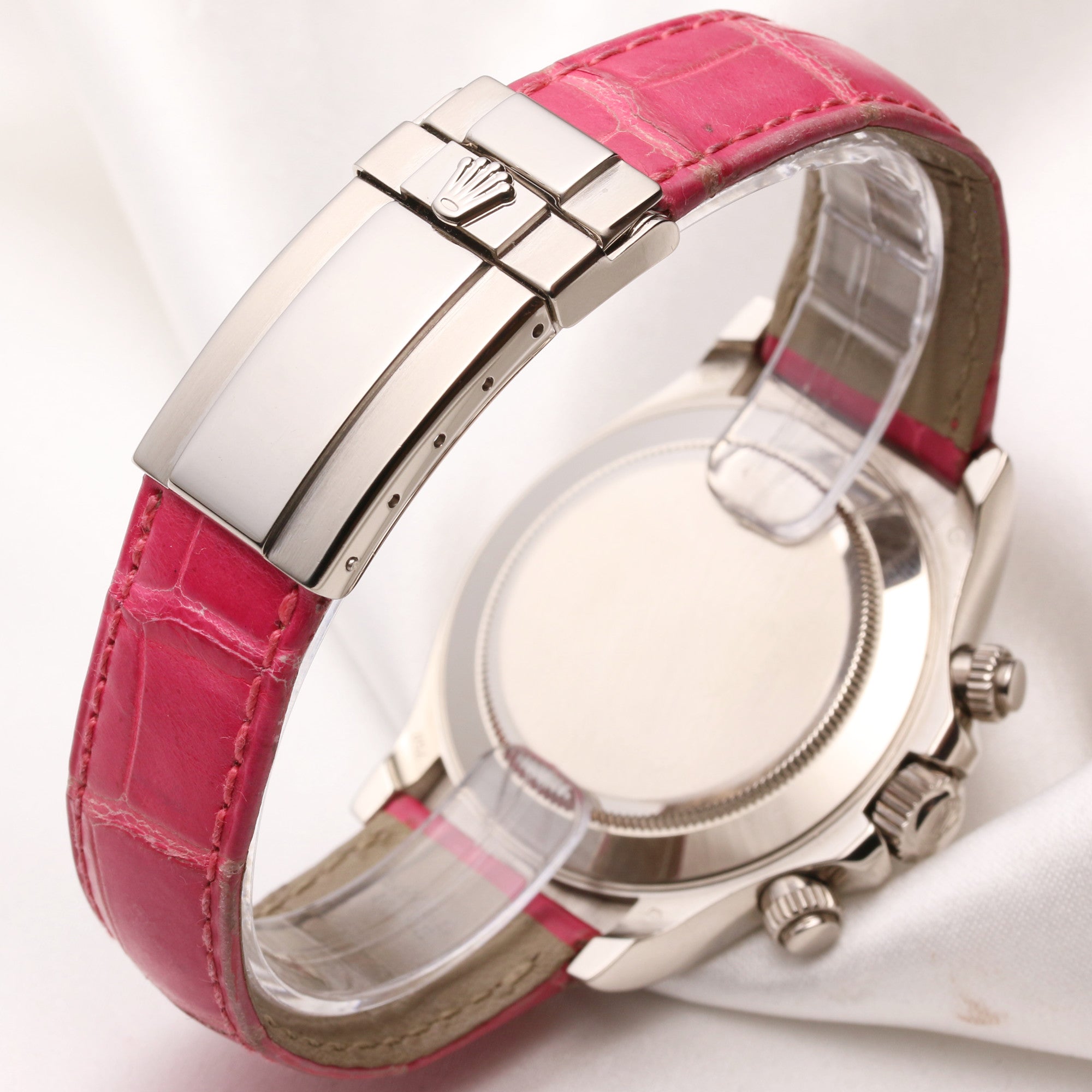 Rolex Daytona 116519 Diamond MOP 18K White Gold Second Hand Watch Collectors 6