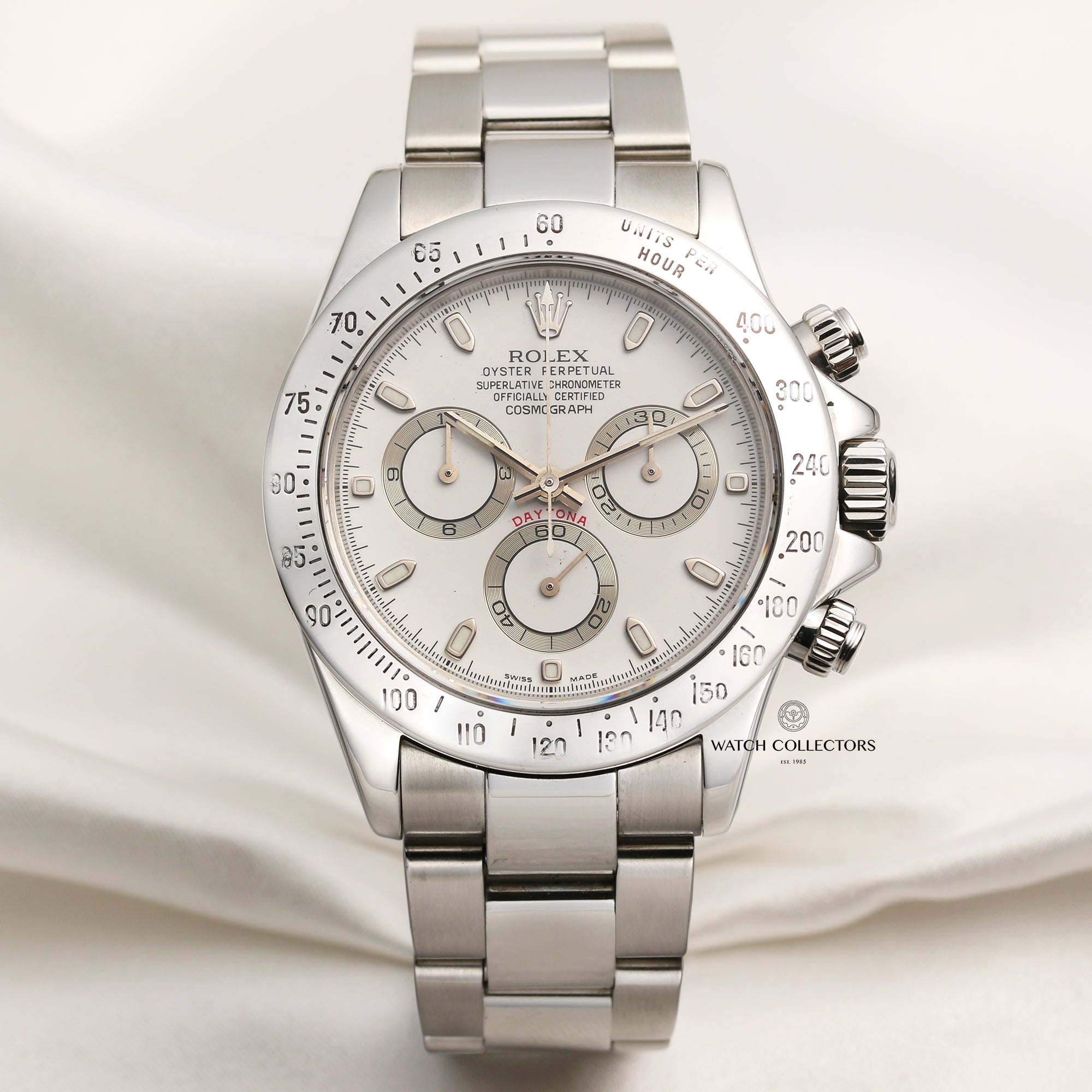 Rolex Daytona 116520 Stainless Steel Second Hand Watch Collectors 1