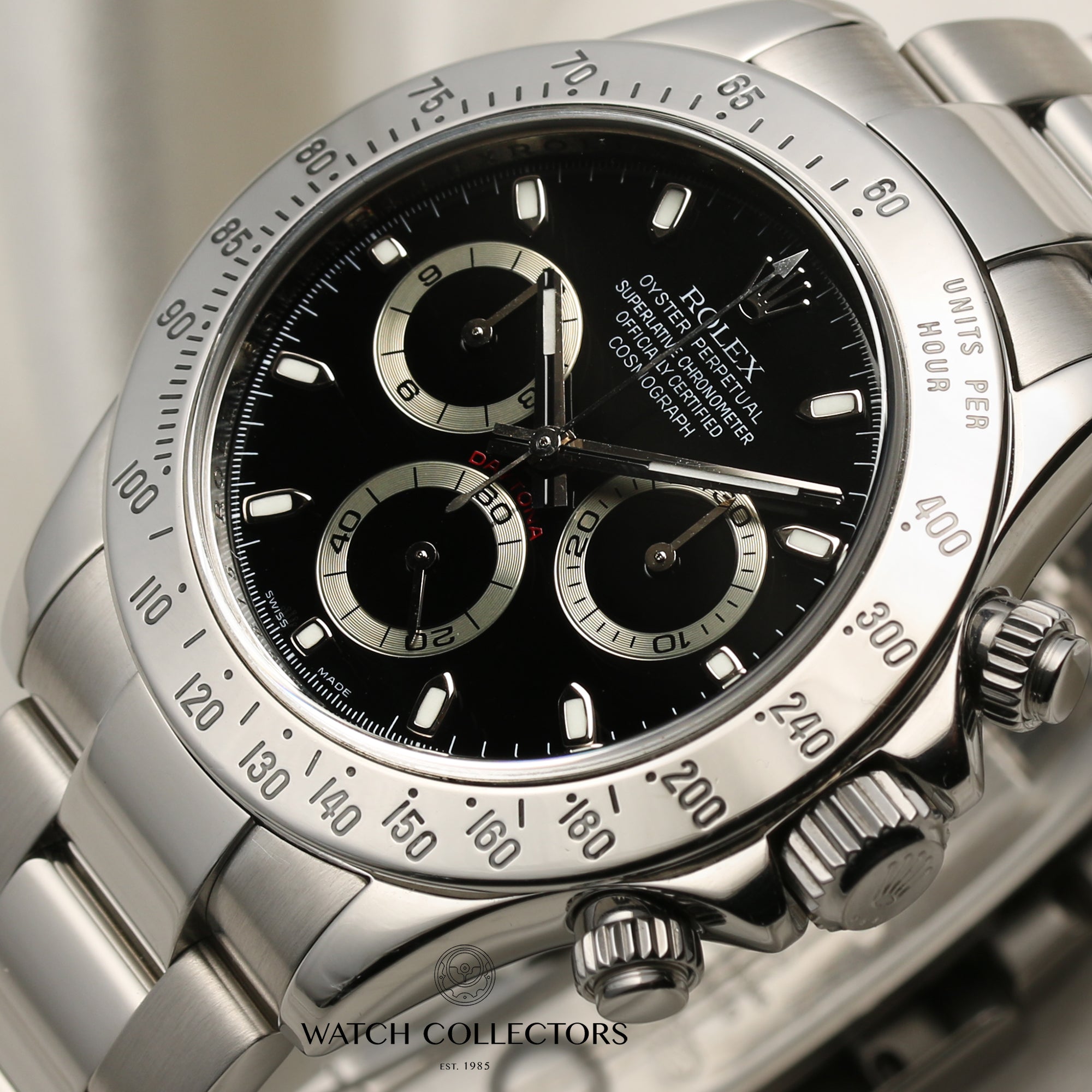 Rolex Daytona 116520 Stainless Steel Second Hand Watch Collectors 4