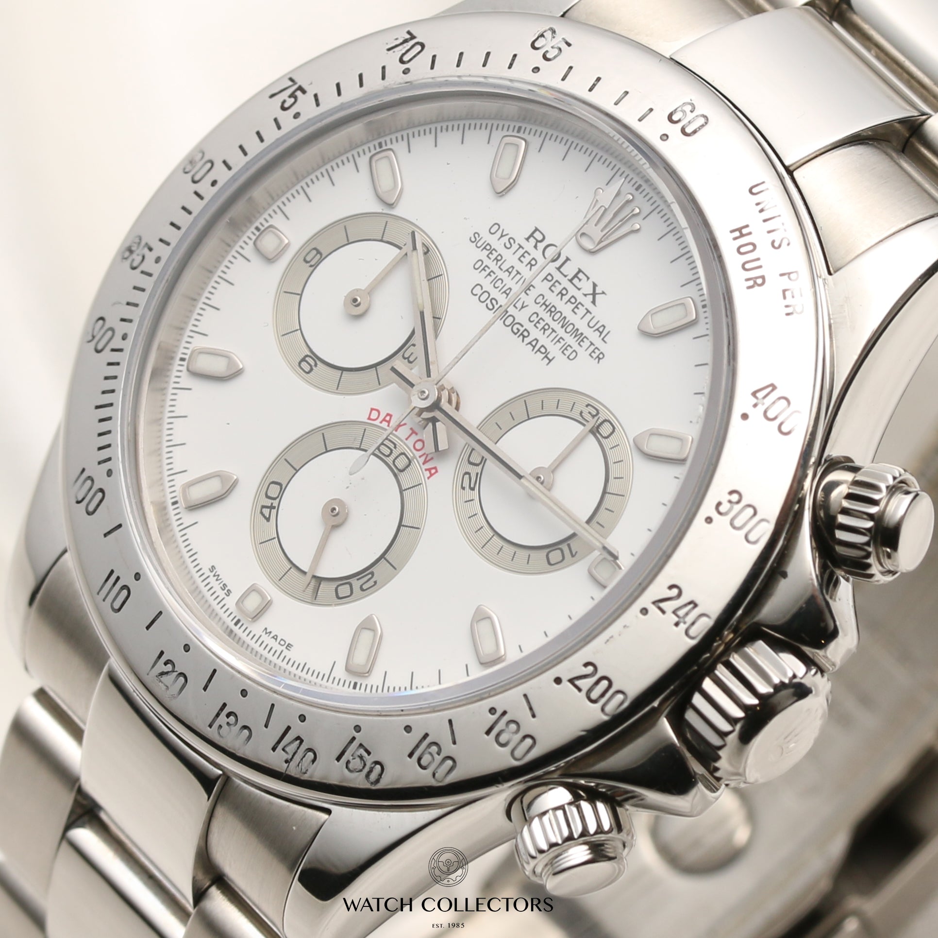 Rolex Daytona 116520 Stainless Steel Second Hand Watch Collectors 4