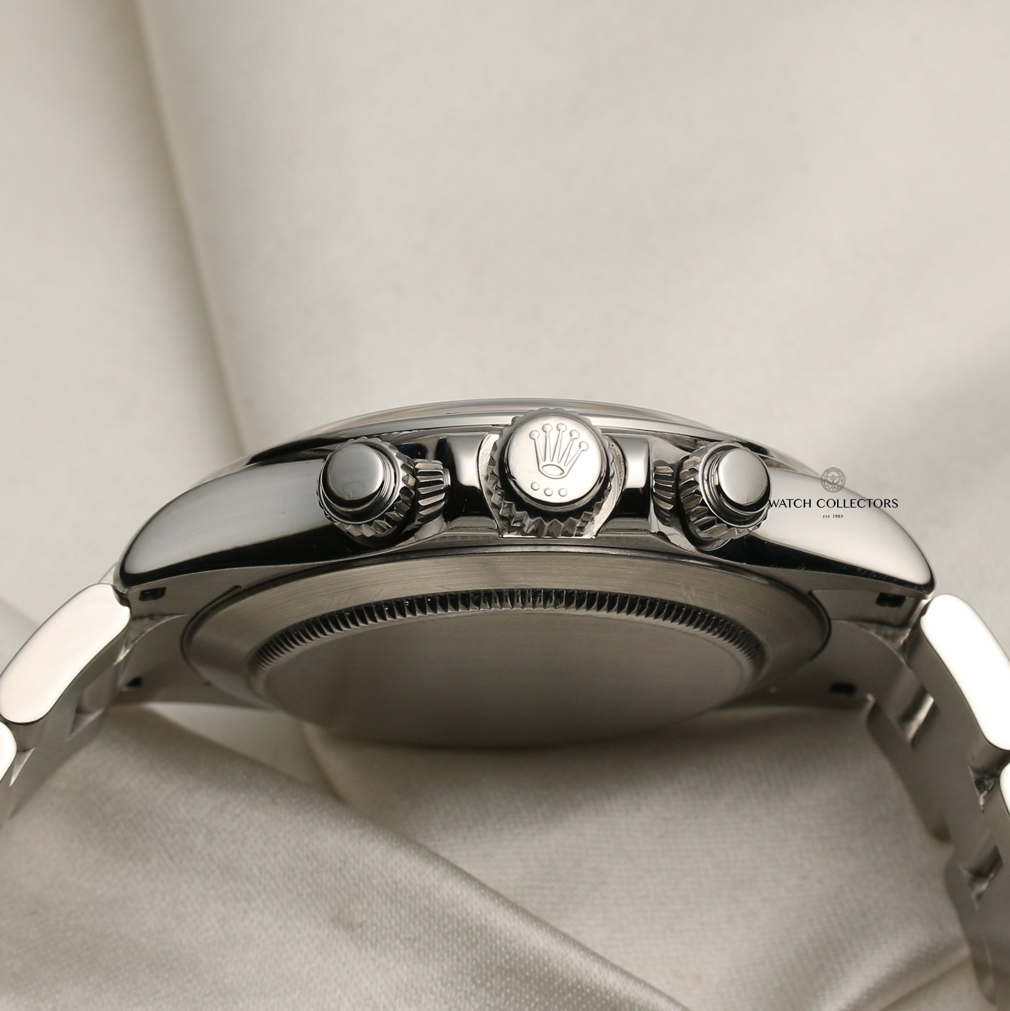 Rolex Daytona 116520 White Dial Stainless Steel Second Hand Watch Collectors 6