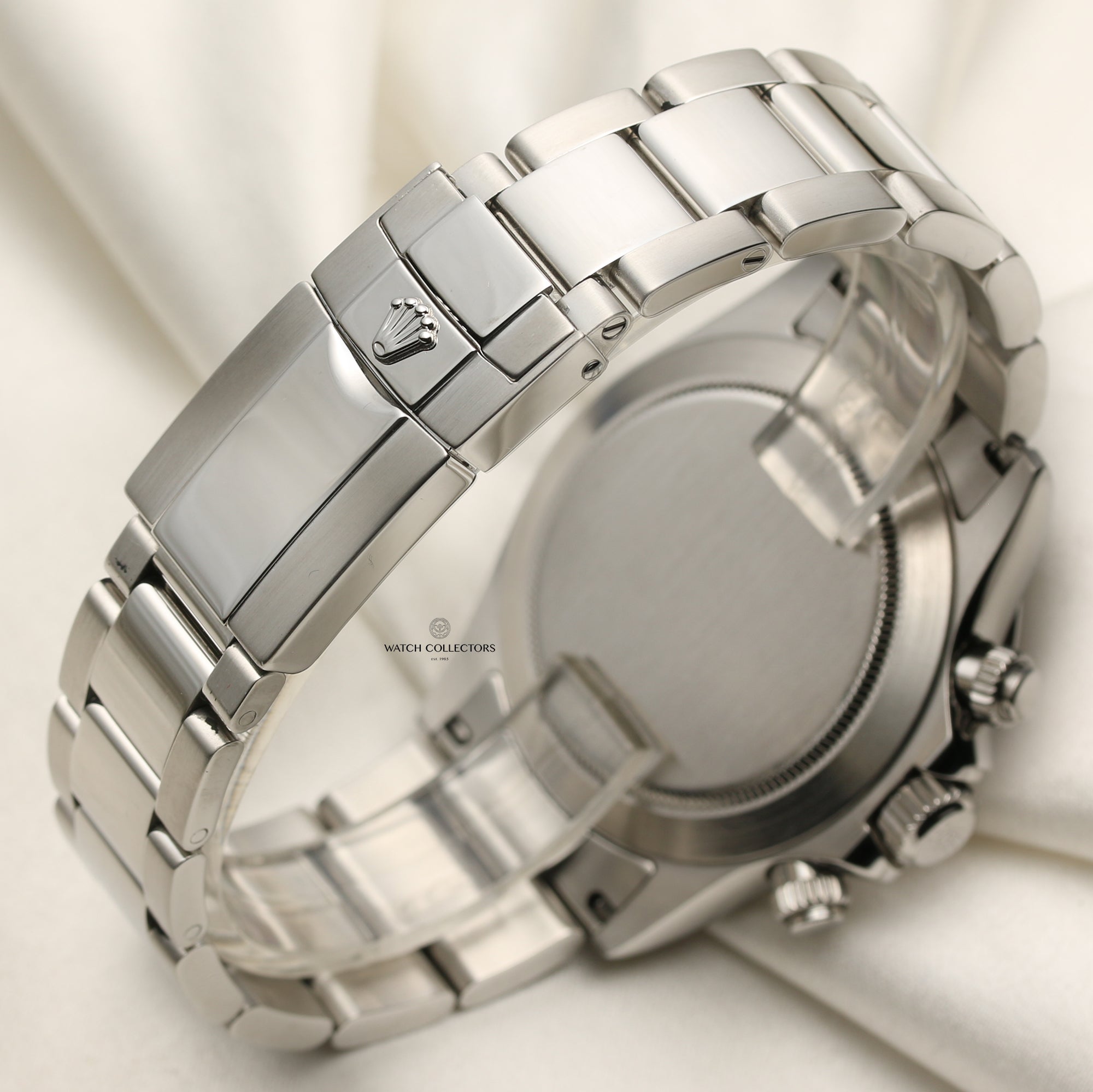 Rolex Daytona 116520 White Dial Stainless Steel Second Hand Watch Collectors 7