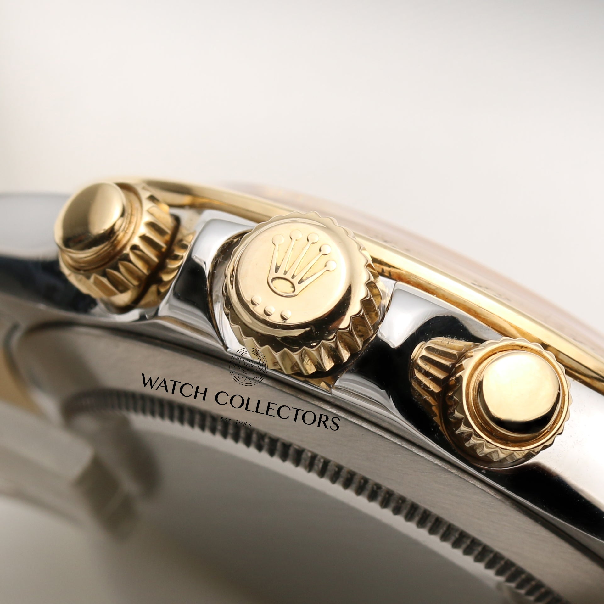 Rolex Daytona 116523 Steel & Gold Black Dial Second Hand Watch Collectors 6