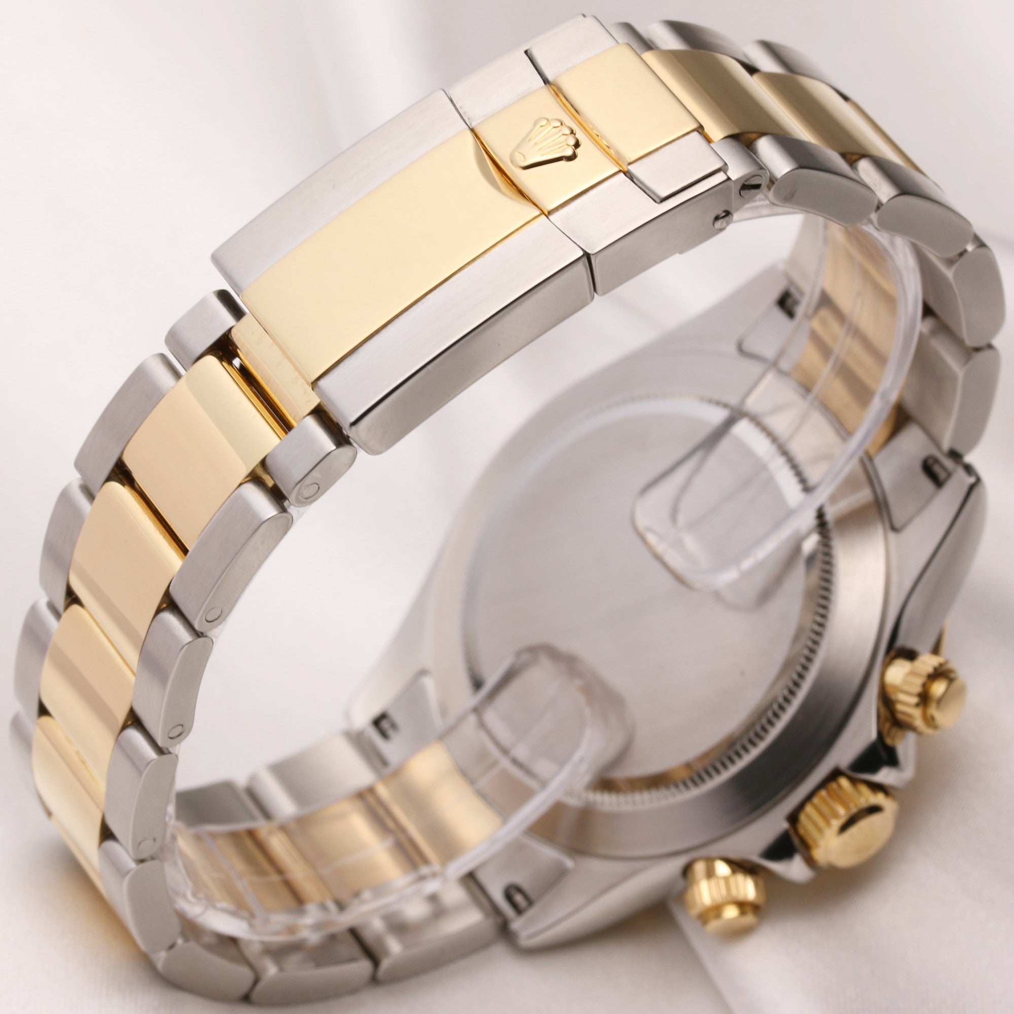 Rolex Daytona 116523 Steel & Gold Diamond Second Hand Watch Collectors 6