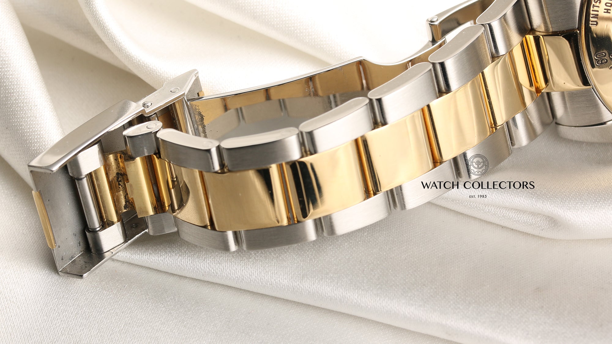 Rolex Daytona 116523 Steel & Gold MOP Diamond Dial Second Hand Watch Collectors 9