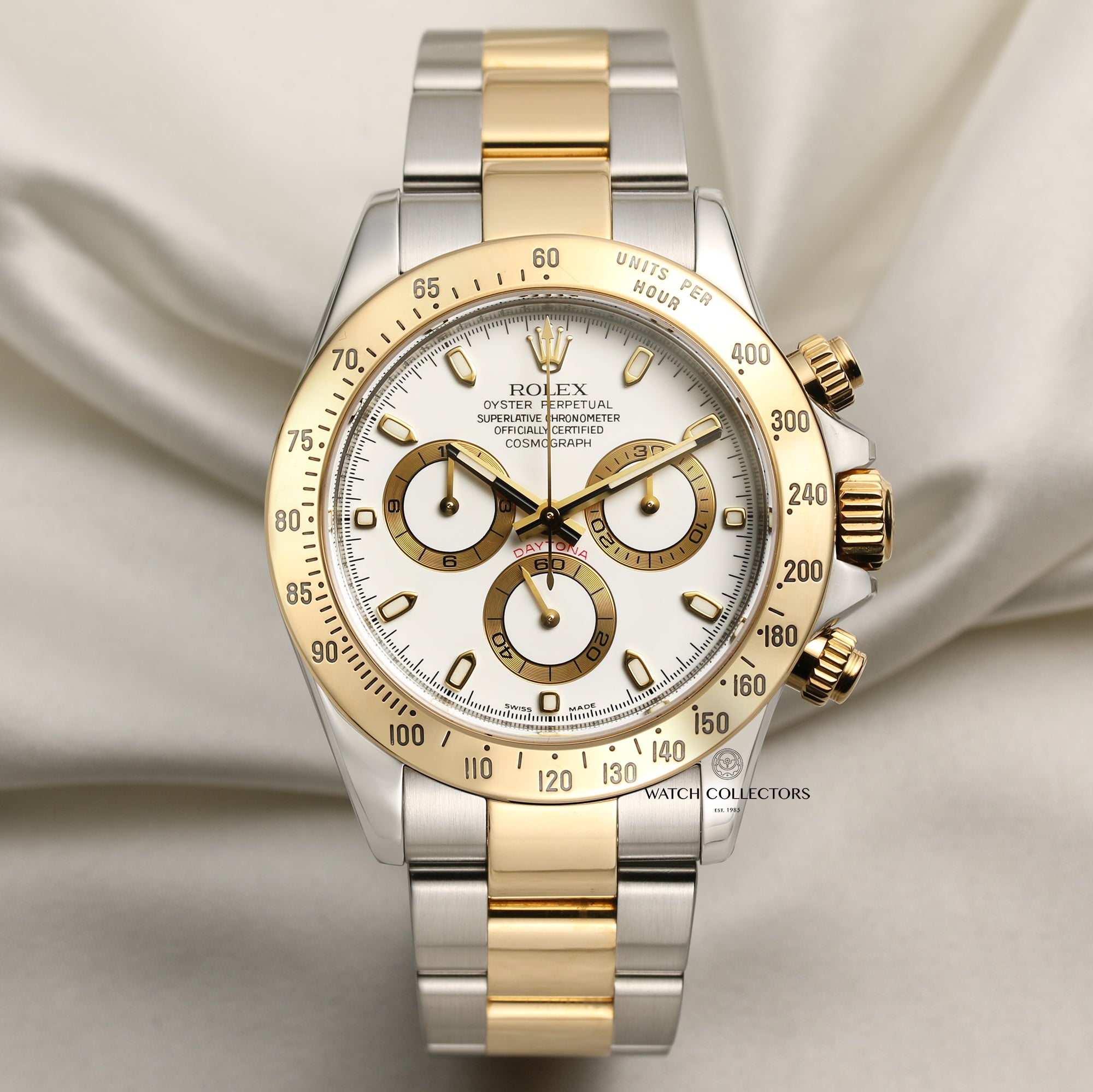 Rolex Daytona 116523 Steel & Gold Second Hand Watch Collectors 1