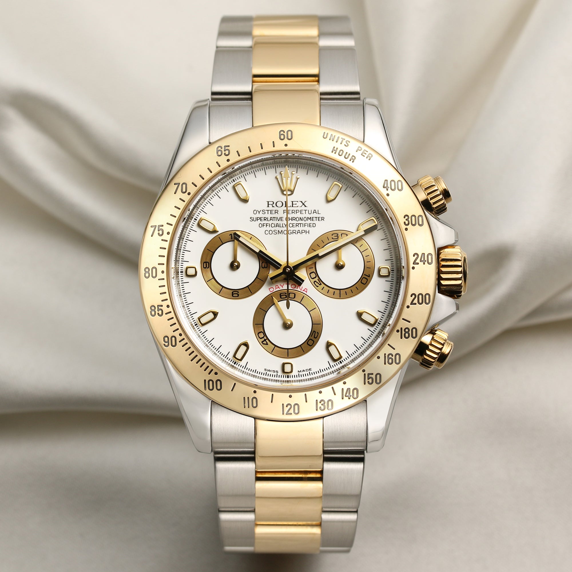 Rolex-Daytona-116523-Steel-Gold-Second-Hand-Watch-Collectors-1