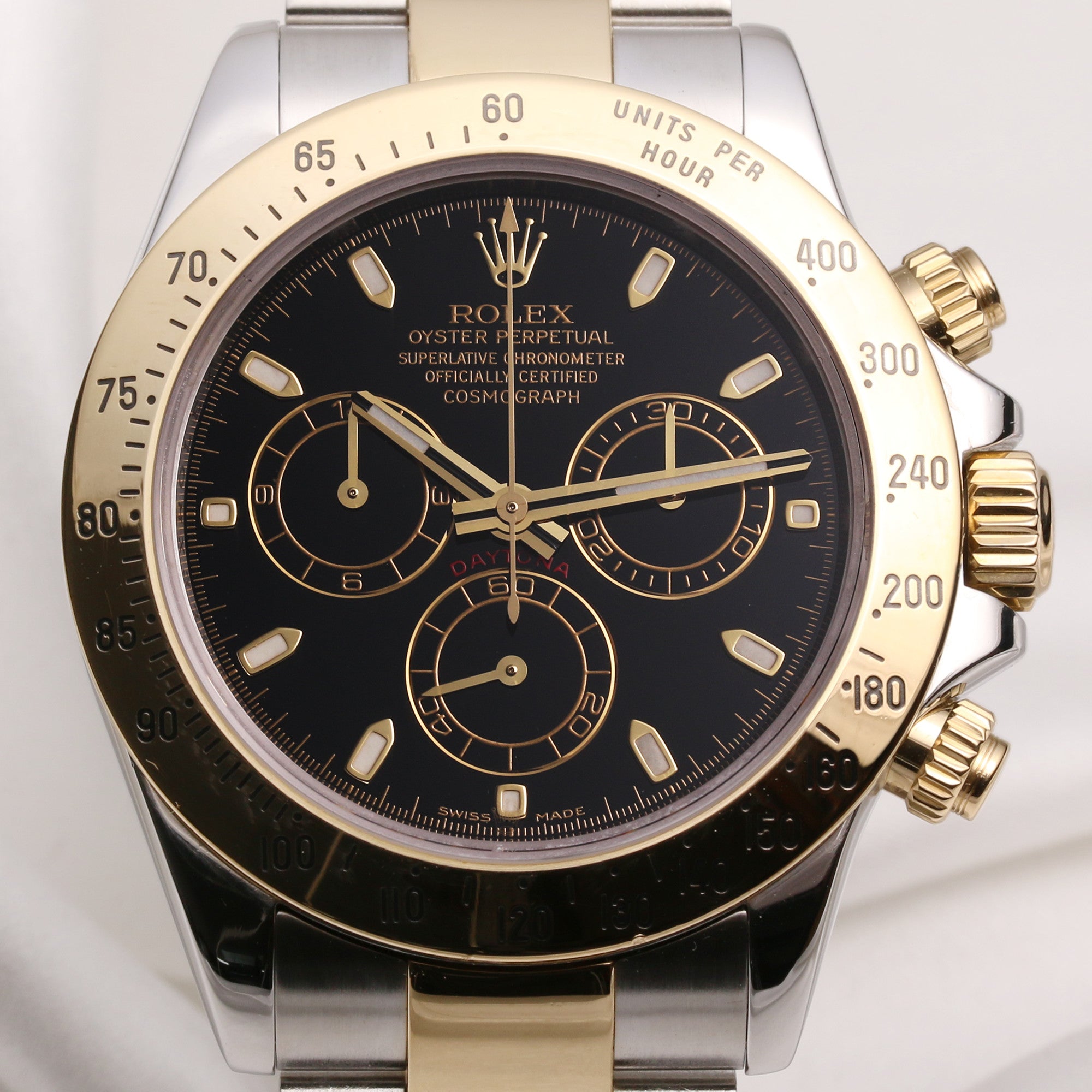 Rolex Daytona 116523 Steel & Gold Second Hand Watch Collectors 2