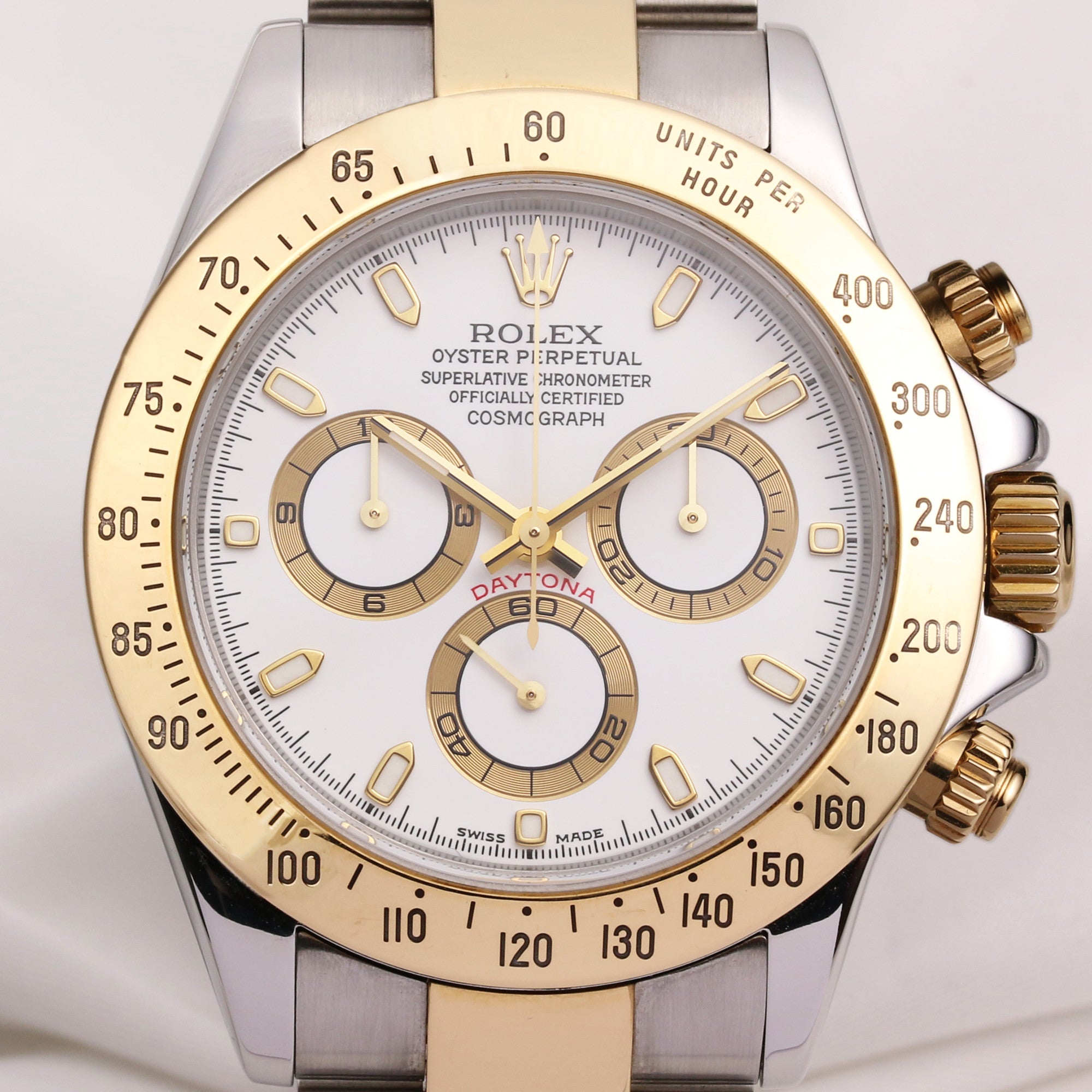 Rolex Daytona 116523 Steel & Gold Second Hand Watch Collectors 2