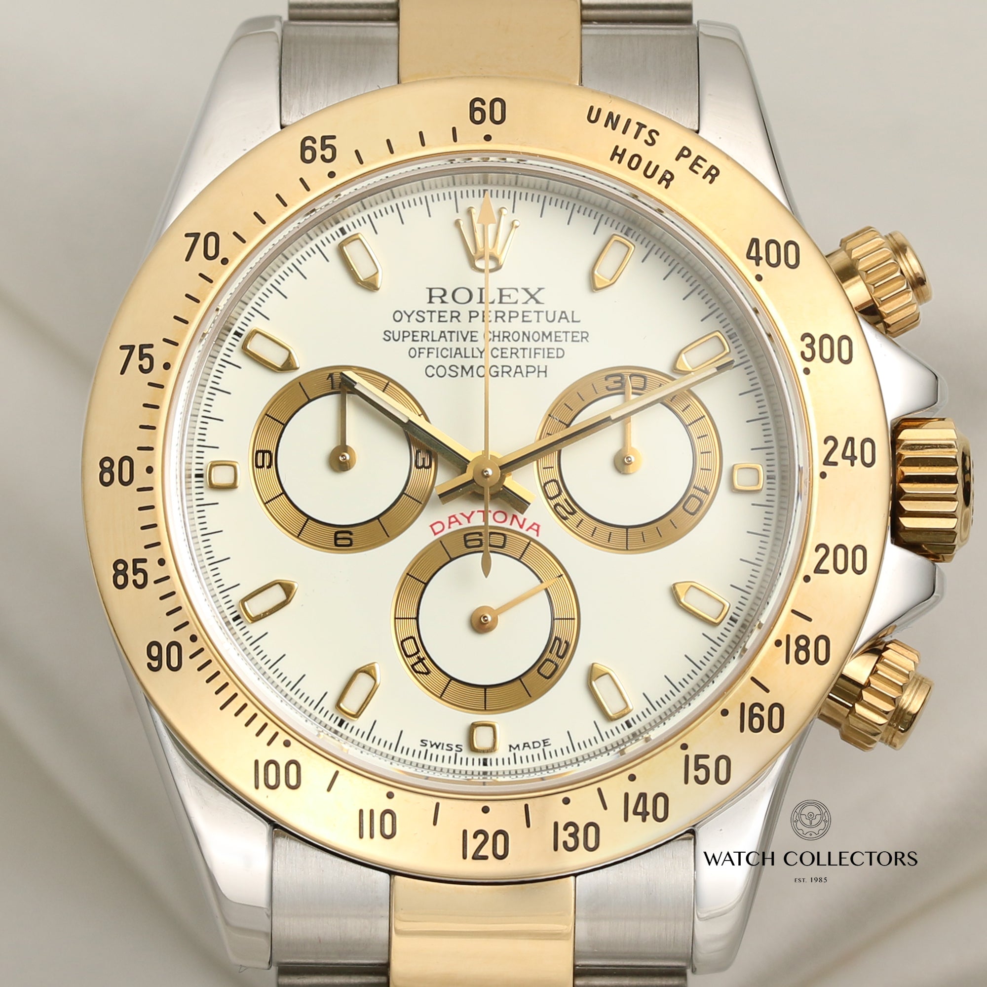 Rolex Daytona 116523 Steel & Gold Second Hand Watch Collectors 2