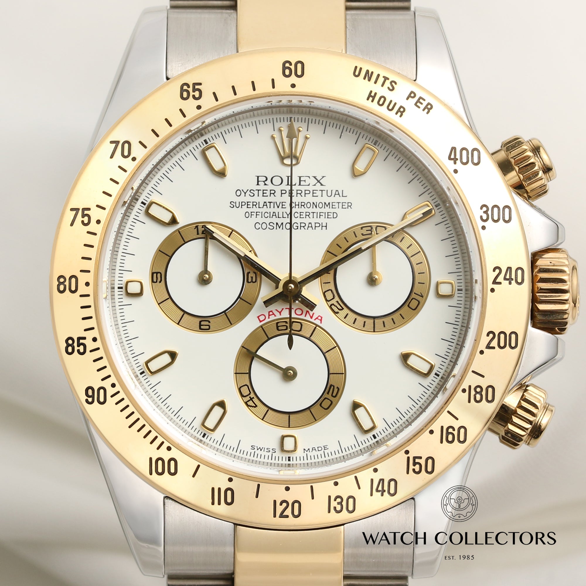 Rolex Daytona 116523 Steel & Gold Second Hand Watch Collectors 2