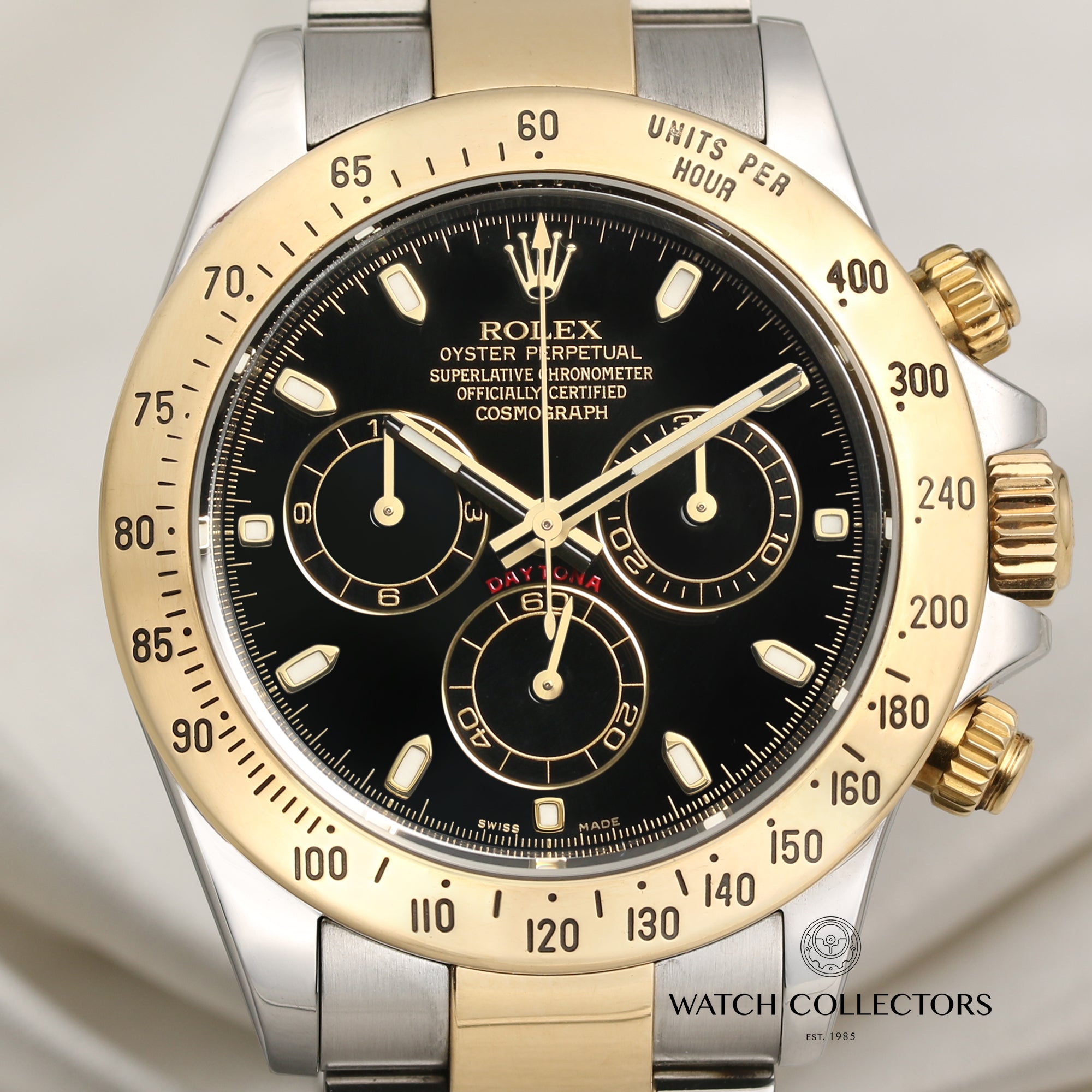 Rolex Daytona 116523 Steel & Gold Second Hand Watch Collectors 2