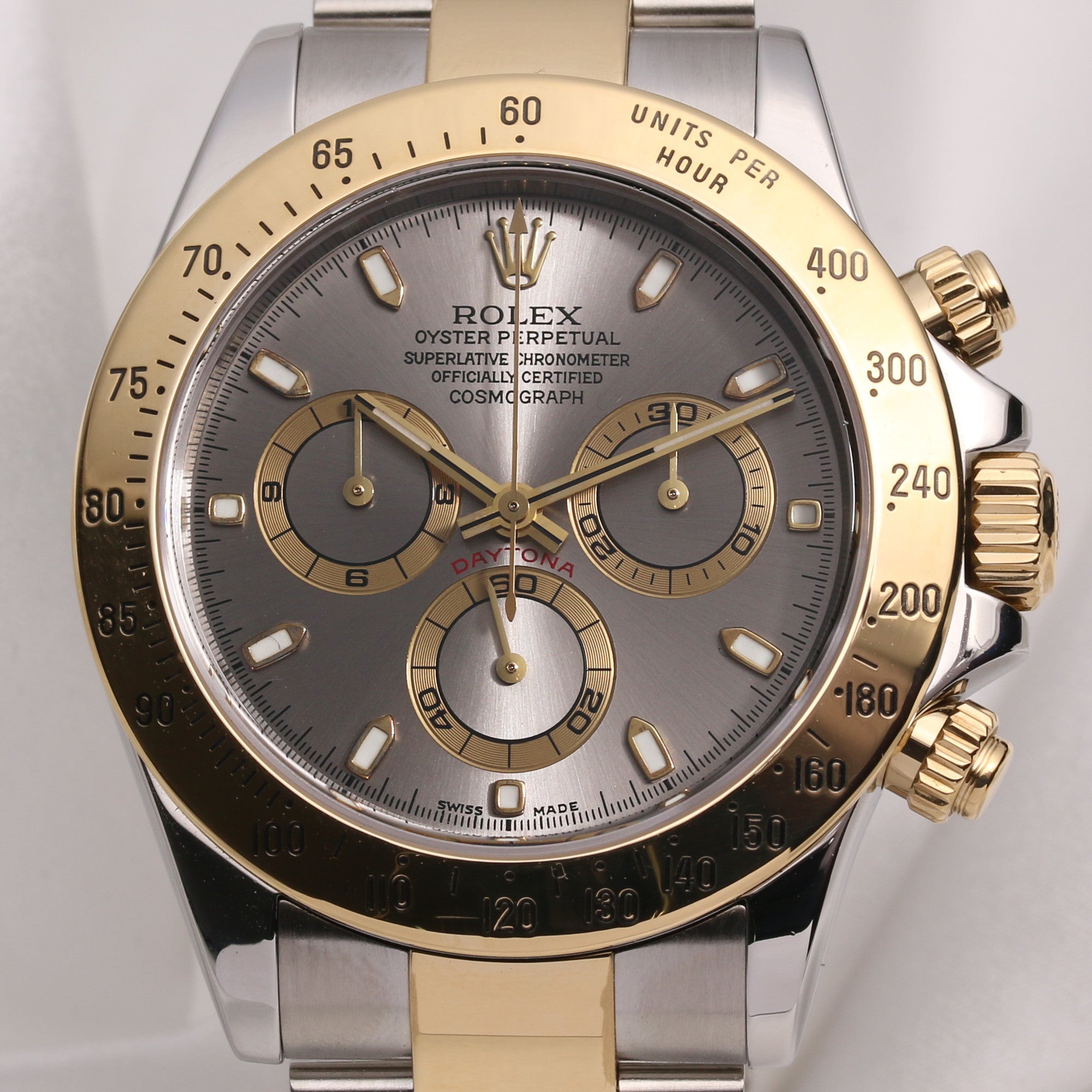 Rolex Daytona 116523 Steel & Gold Second Hand Watch Collectors 2