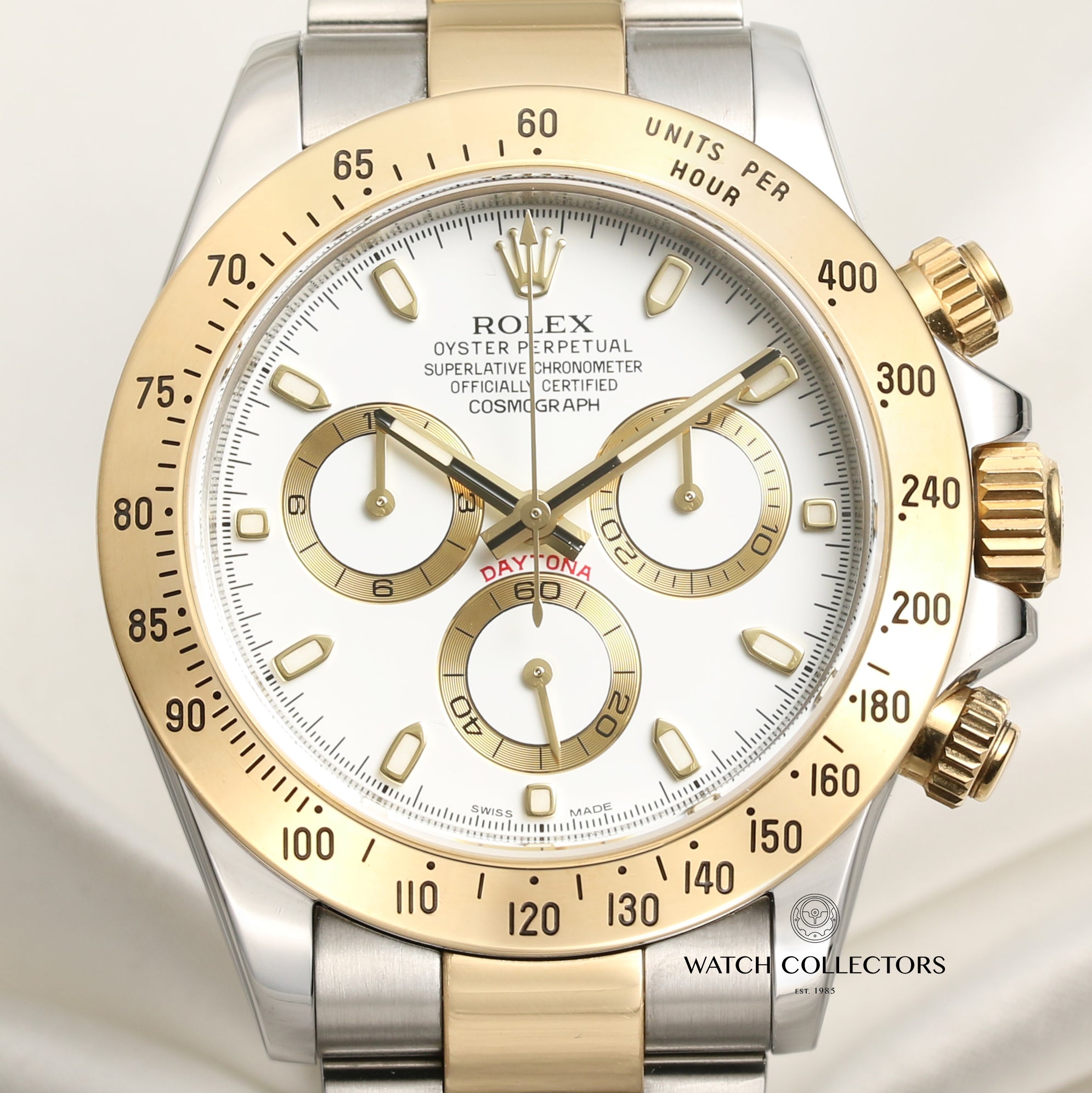 Rolex Daytona 116523 Steel & Gold Second Hand Watch Collectors 2
