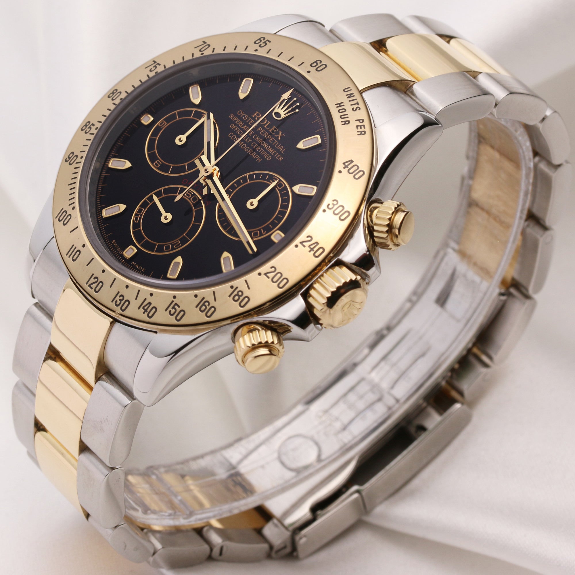 Rolex Daytona 116523 Steel & Gold Second Hand Watch Collectors 3