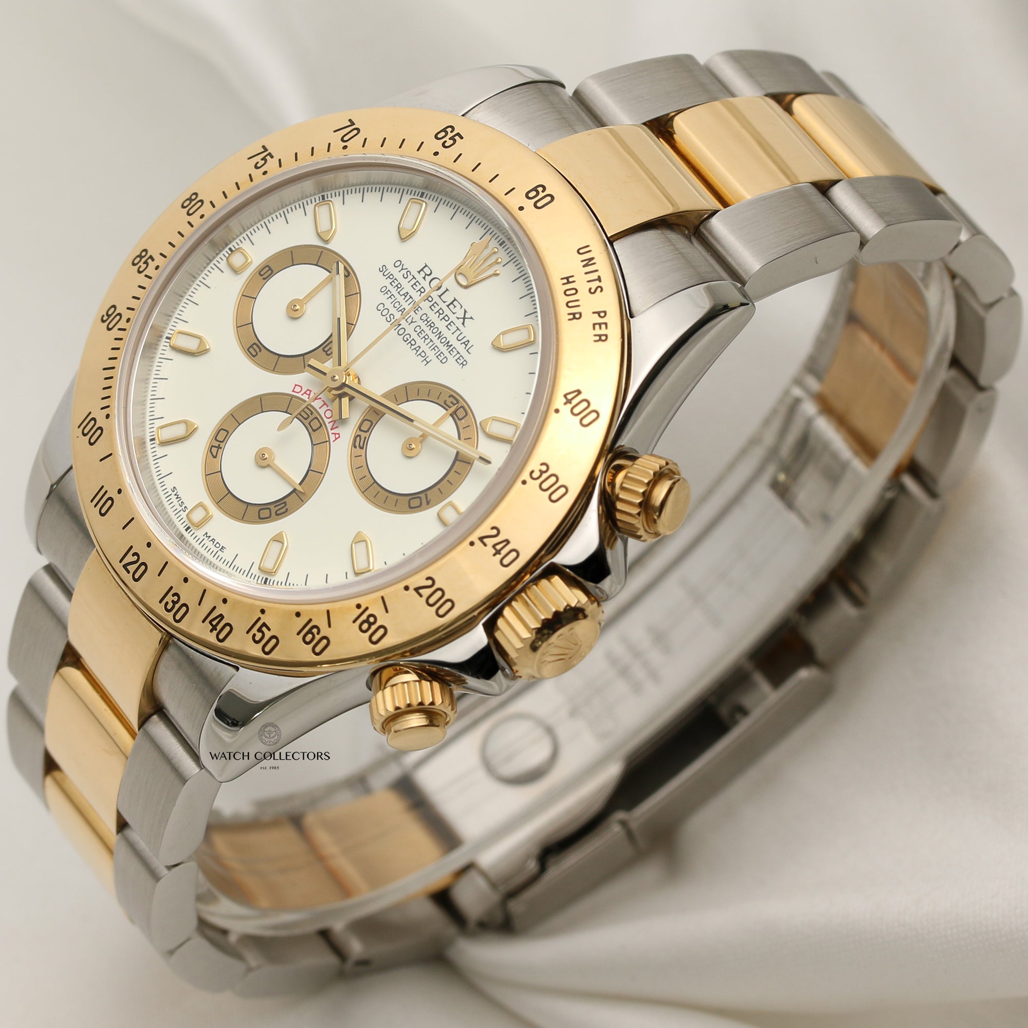 Rolex Daytona 116523 Steel & Gold Second Hand Watch Collectors 3