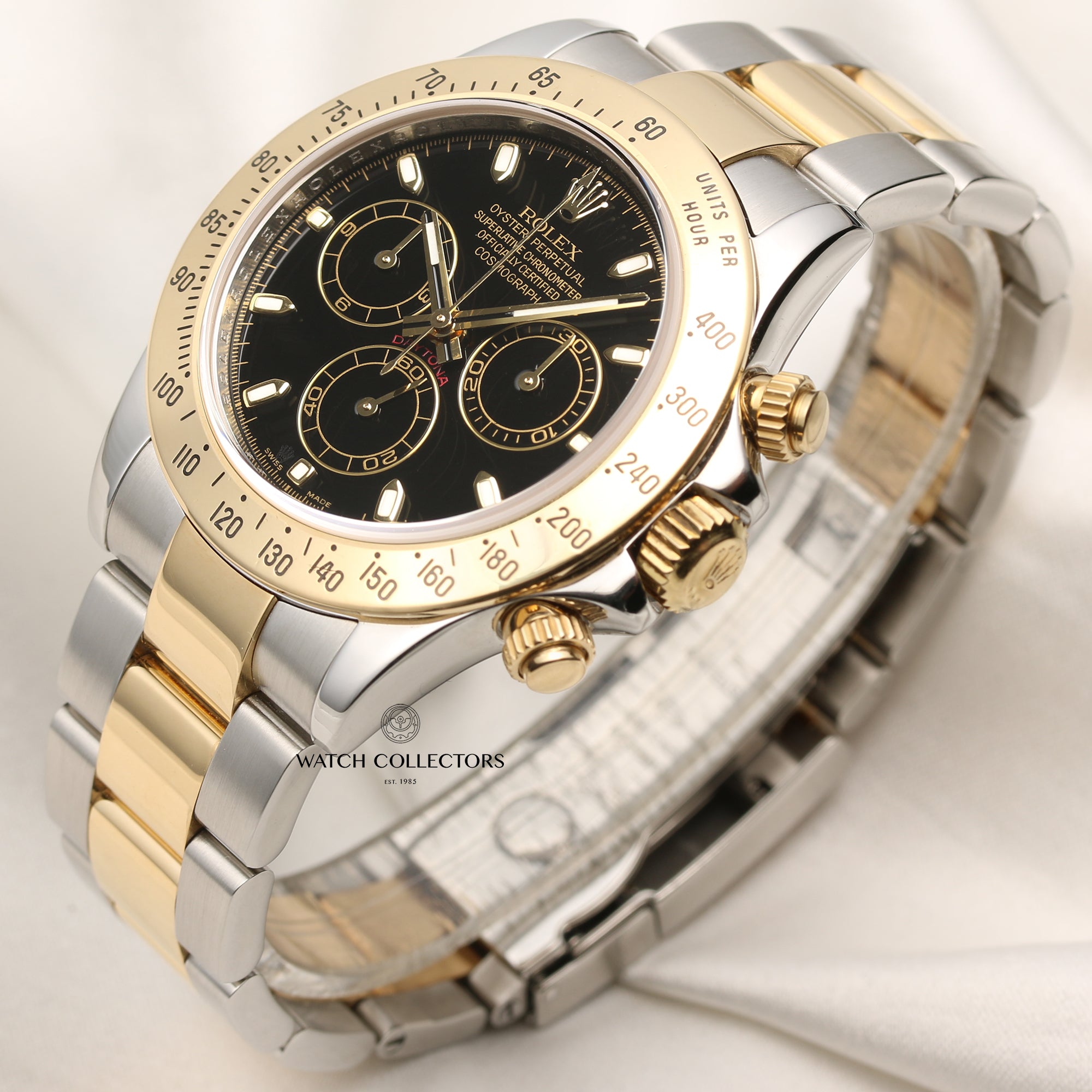 Rolex Daytona 116523 Steel & Gold Second Hand Watch Collectors 3