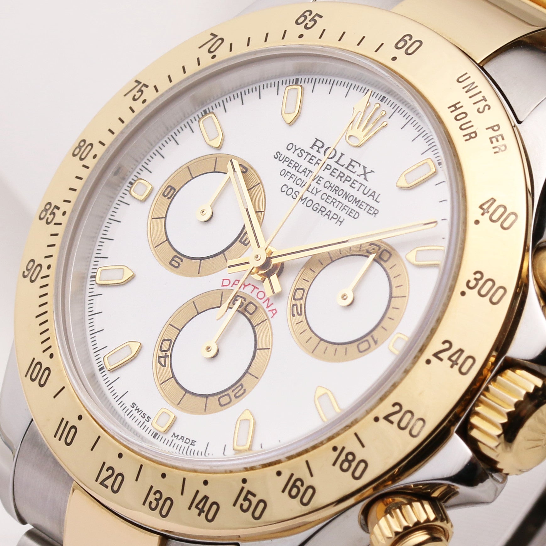 Rolex Daytona 116523 Steel & Gold Second Hand Watch Collectors 4