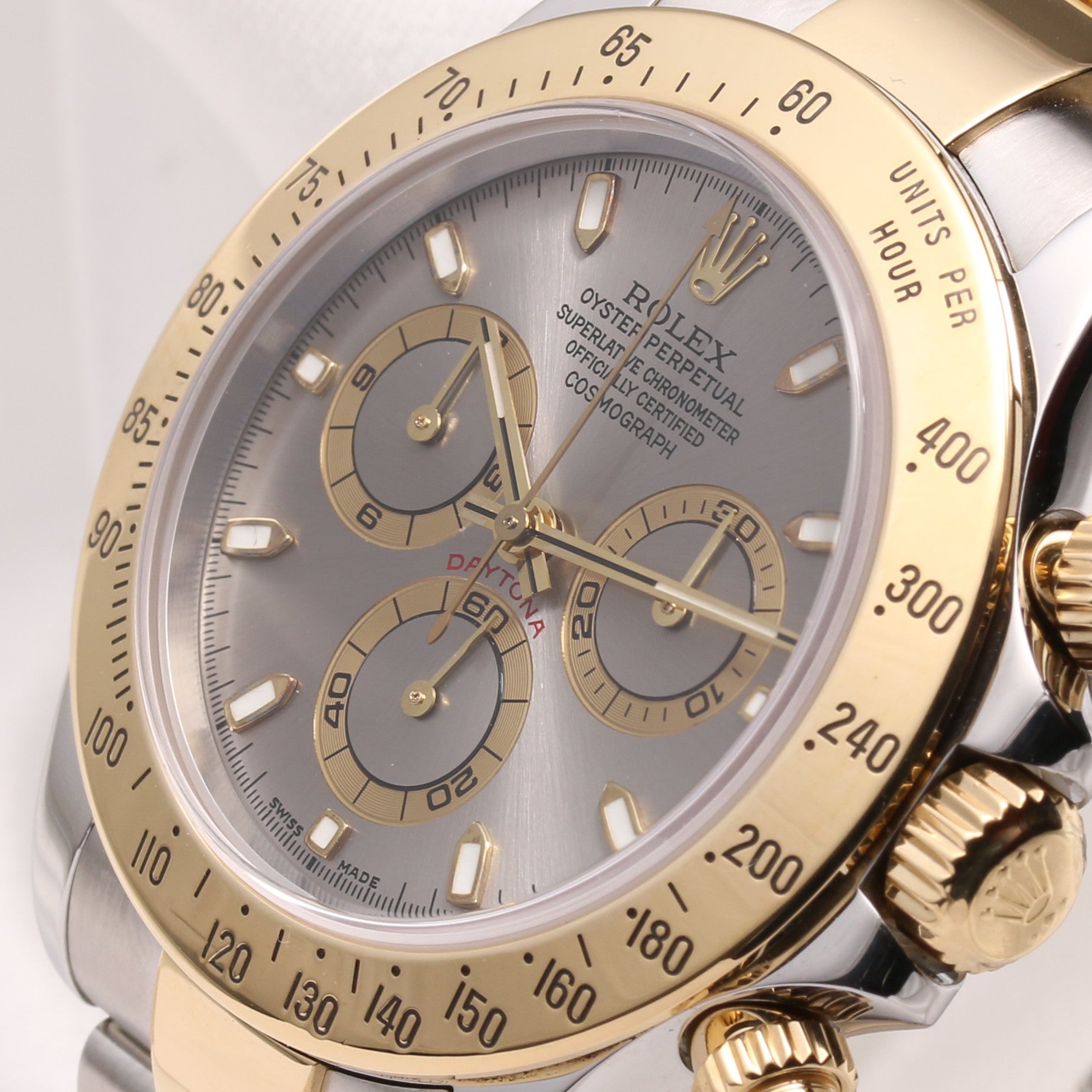 Rolex Daytona 116523 Steel & Gold Second Hand Watch Collectors 4