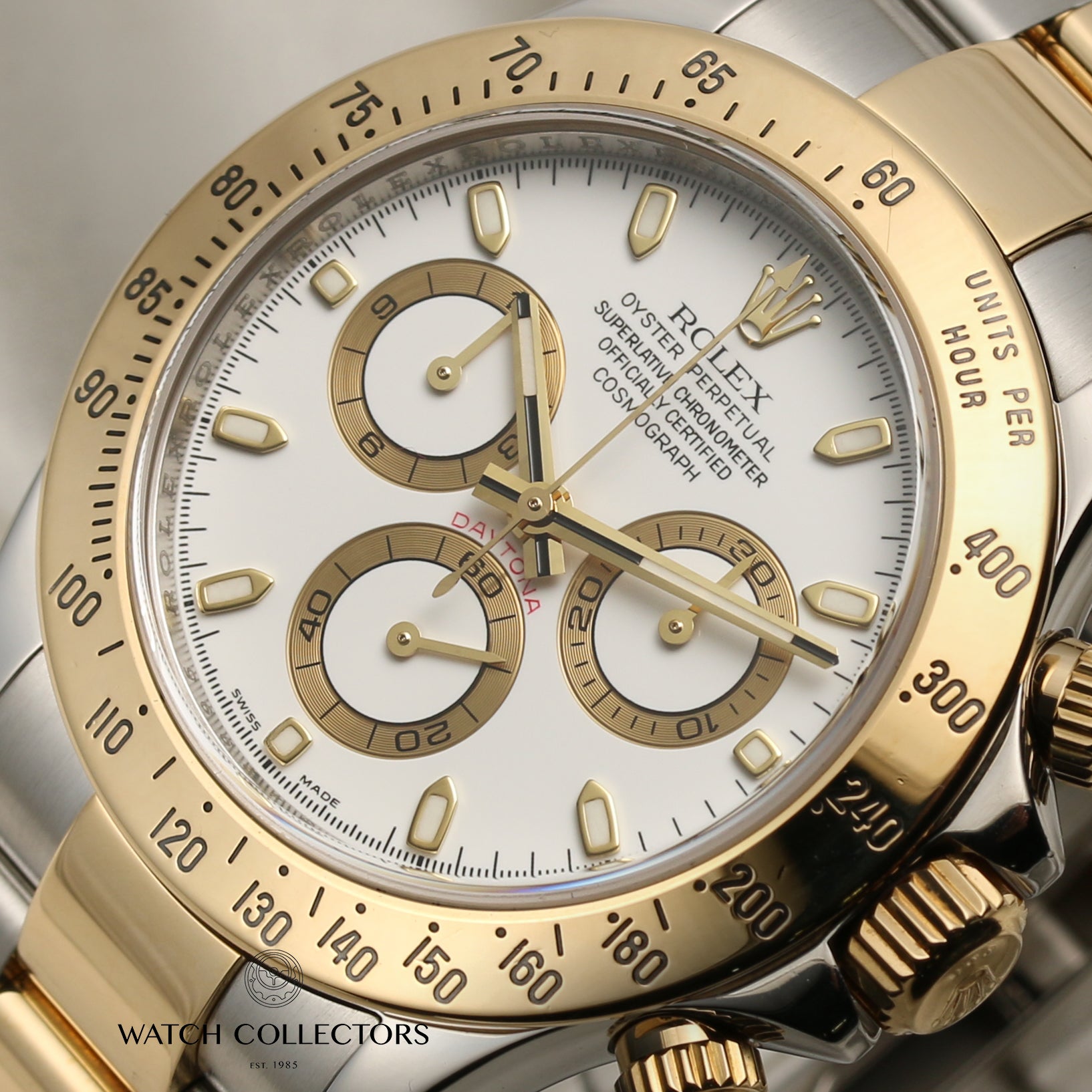 Rolex Daytona 116523 Steel & Gold Second Hand Watch Collectors 4