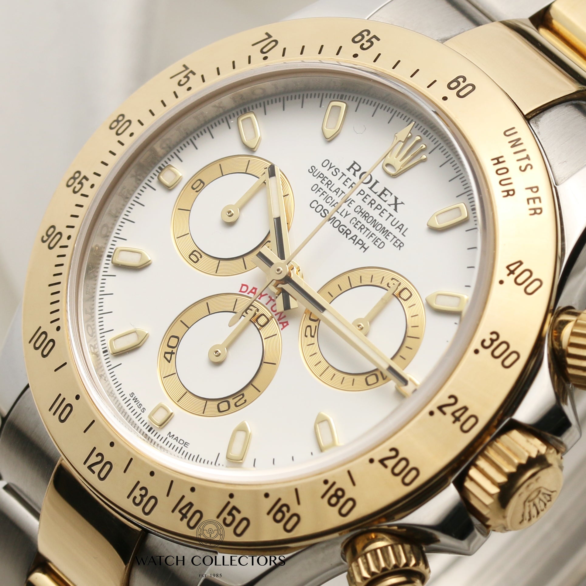 Rolex Daytona 116523 Steel & Gold Second Hand Watch Collectors 4