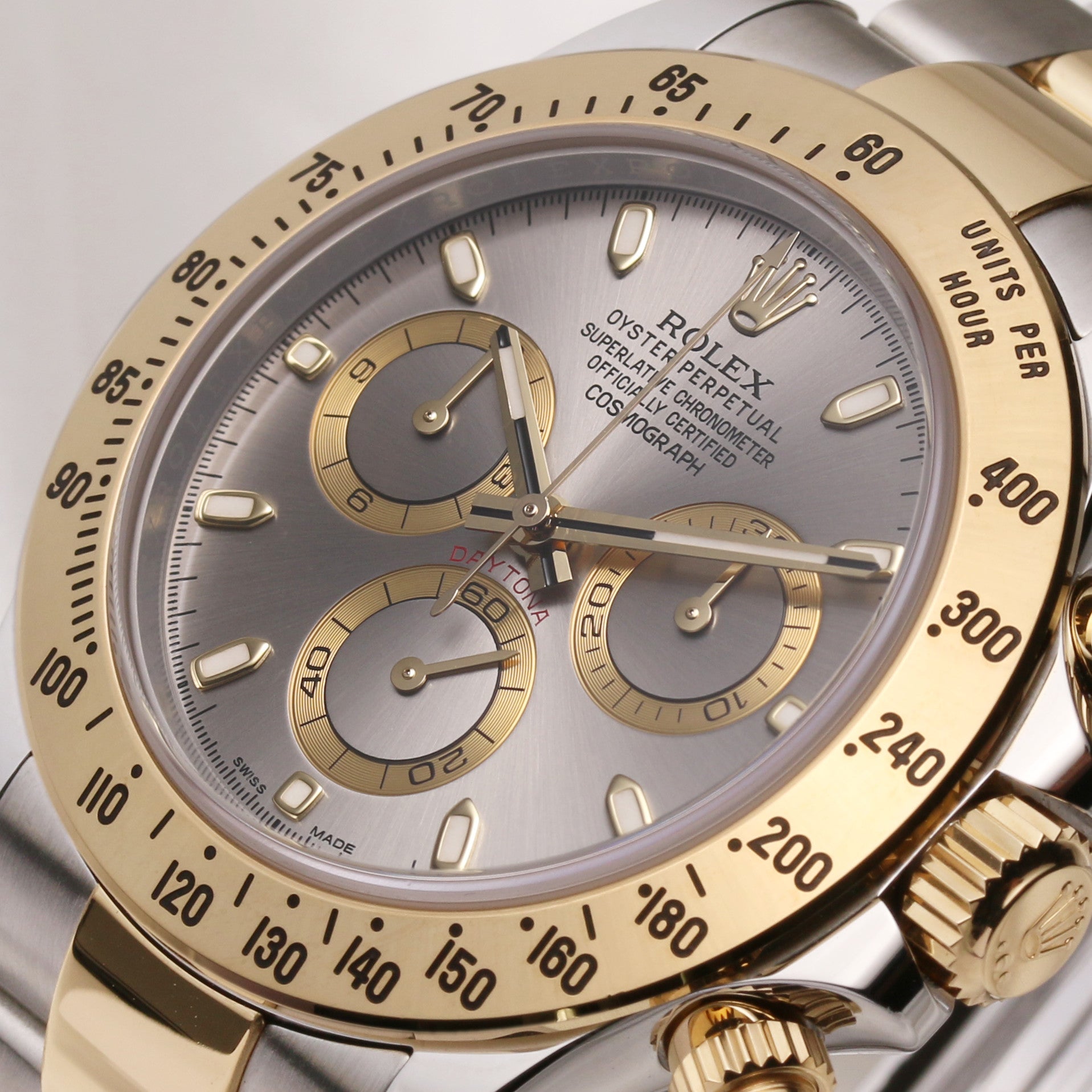 Rolex Daytona 116523 Steel & Gold Second Hand Watch Collectors 4