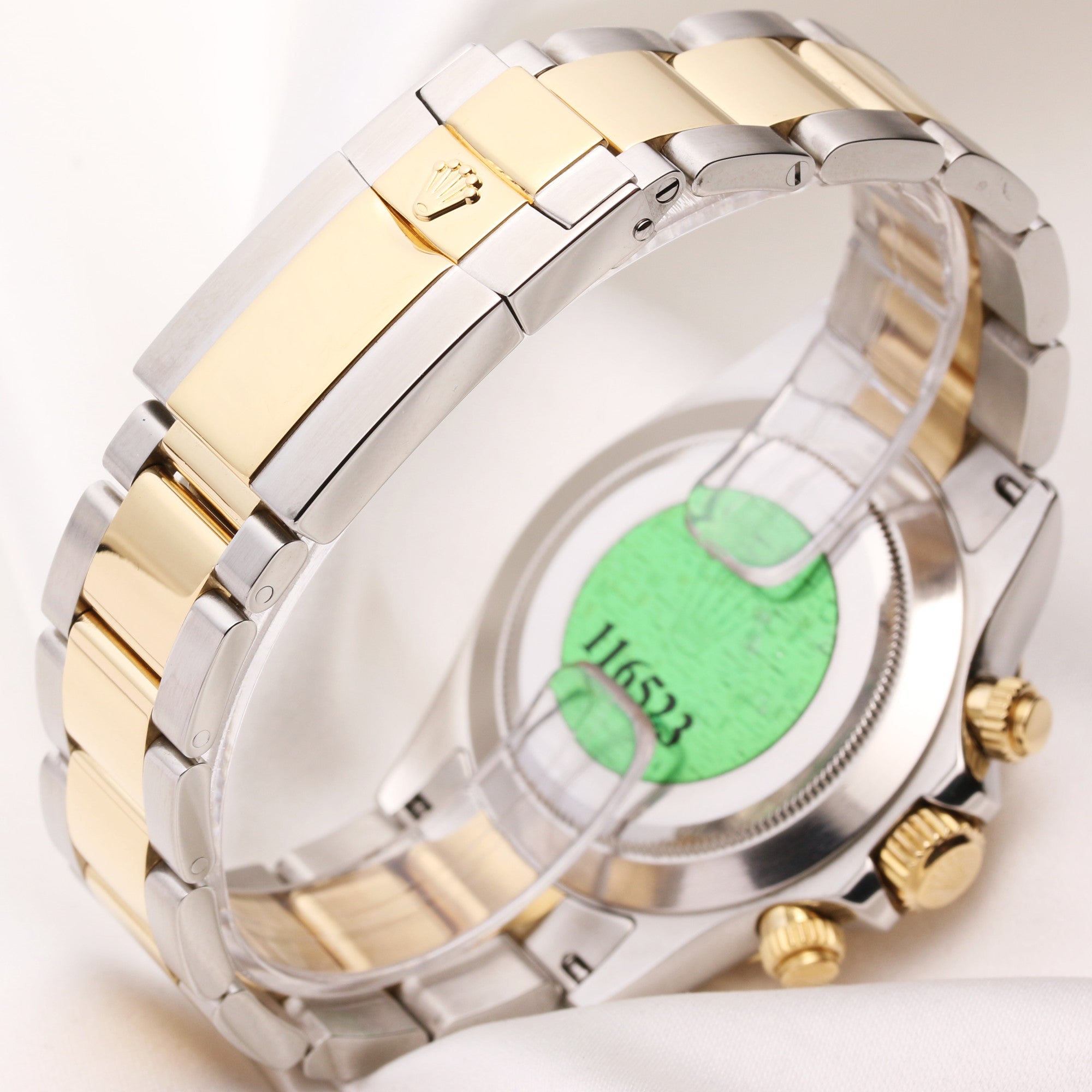 Rolex Daytona 116523 Steel & Gold Second Hand Watch Collectors 5