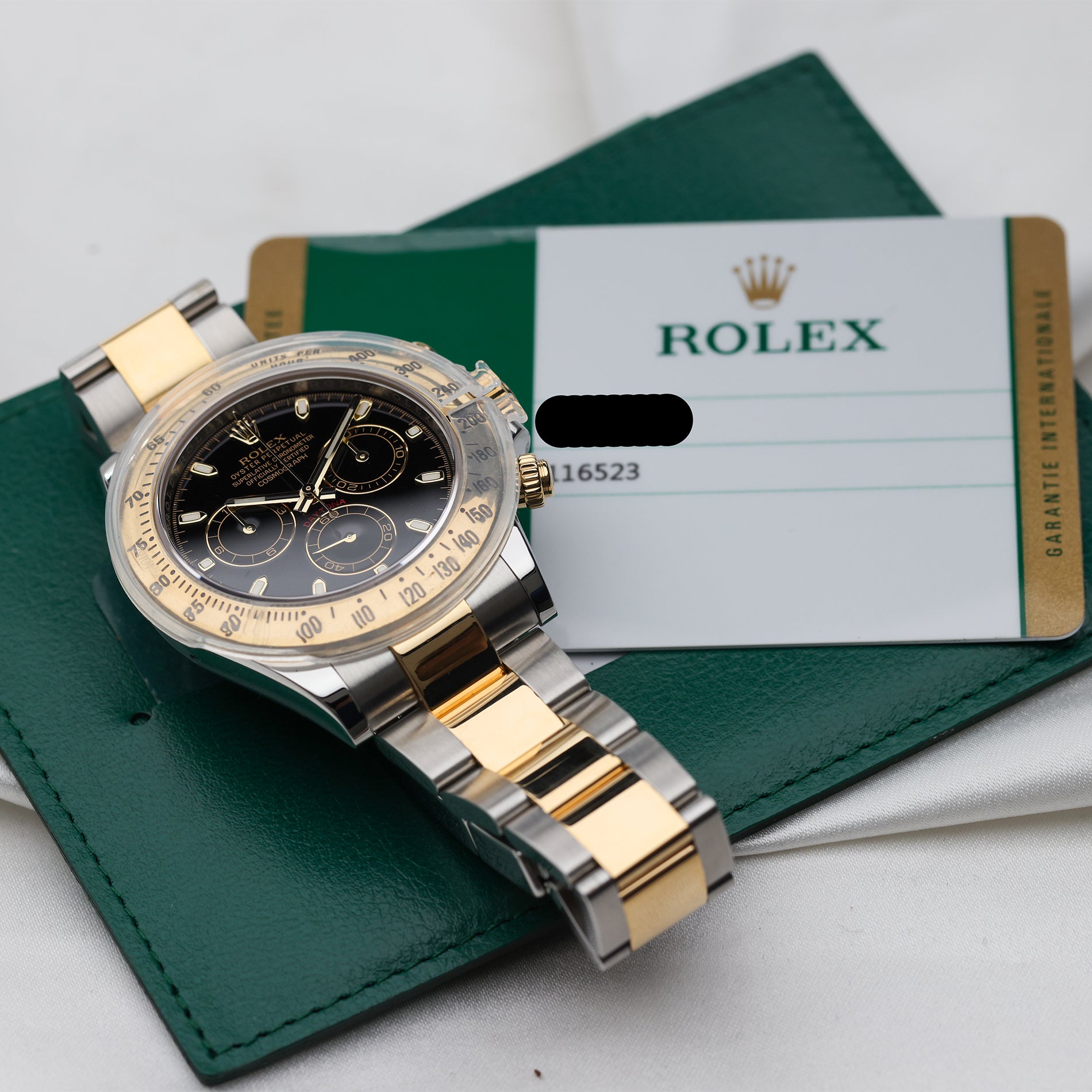 Rolex Daytona 116523 Steel & Gold Second Hand Watch Collectors 8