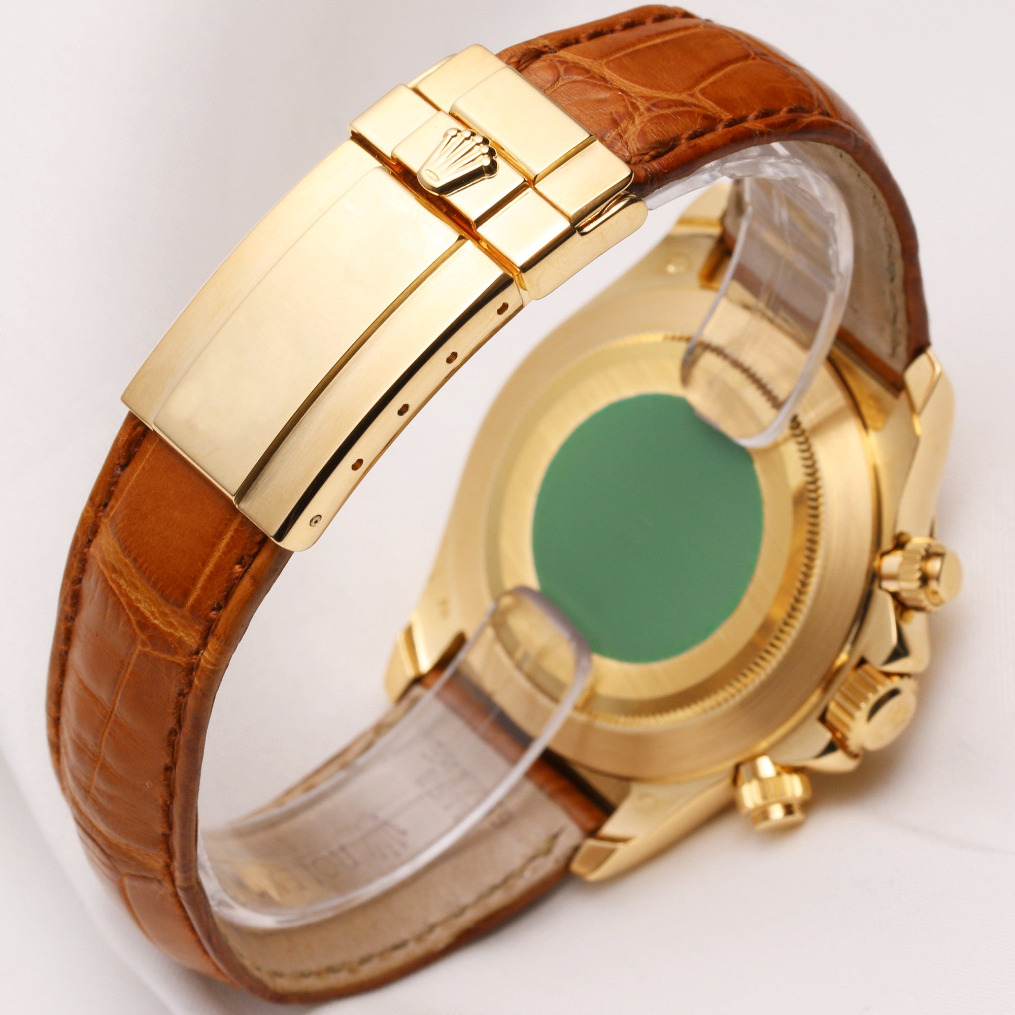 Rolex Daytona 16518 18k Yellow Gold Inverted 6 Second Hand Watch Collectors (5)