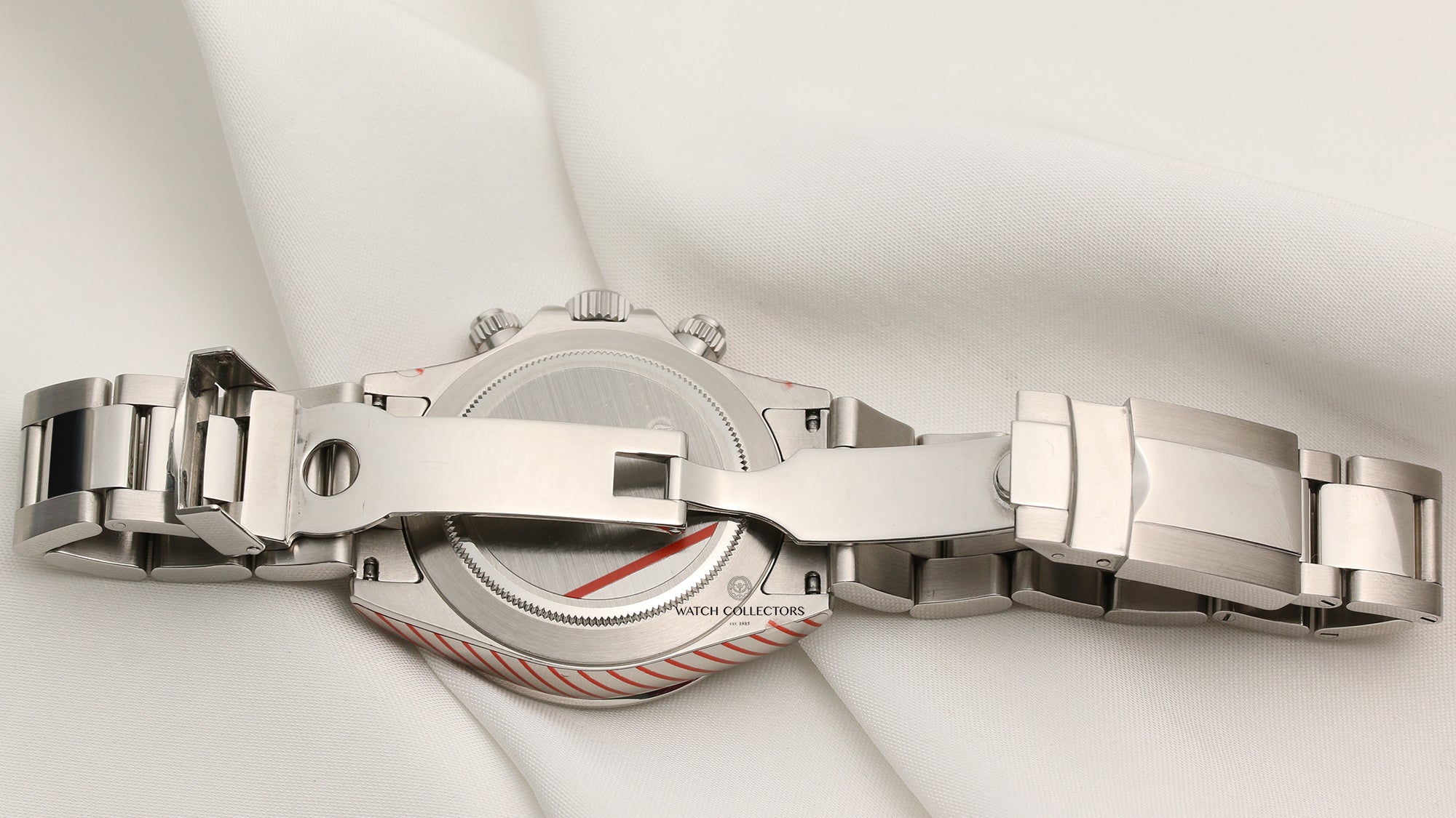 Rolex Daytona 16520 Stainless Steel Black Dial Second Hand Watch Collectors 7