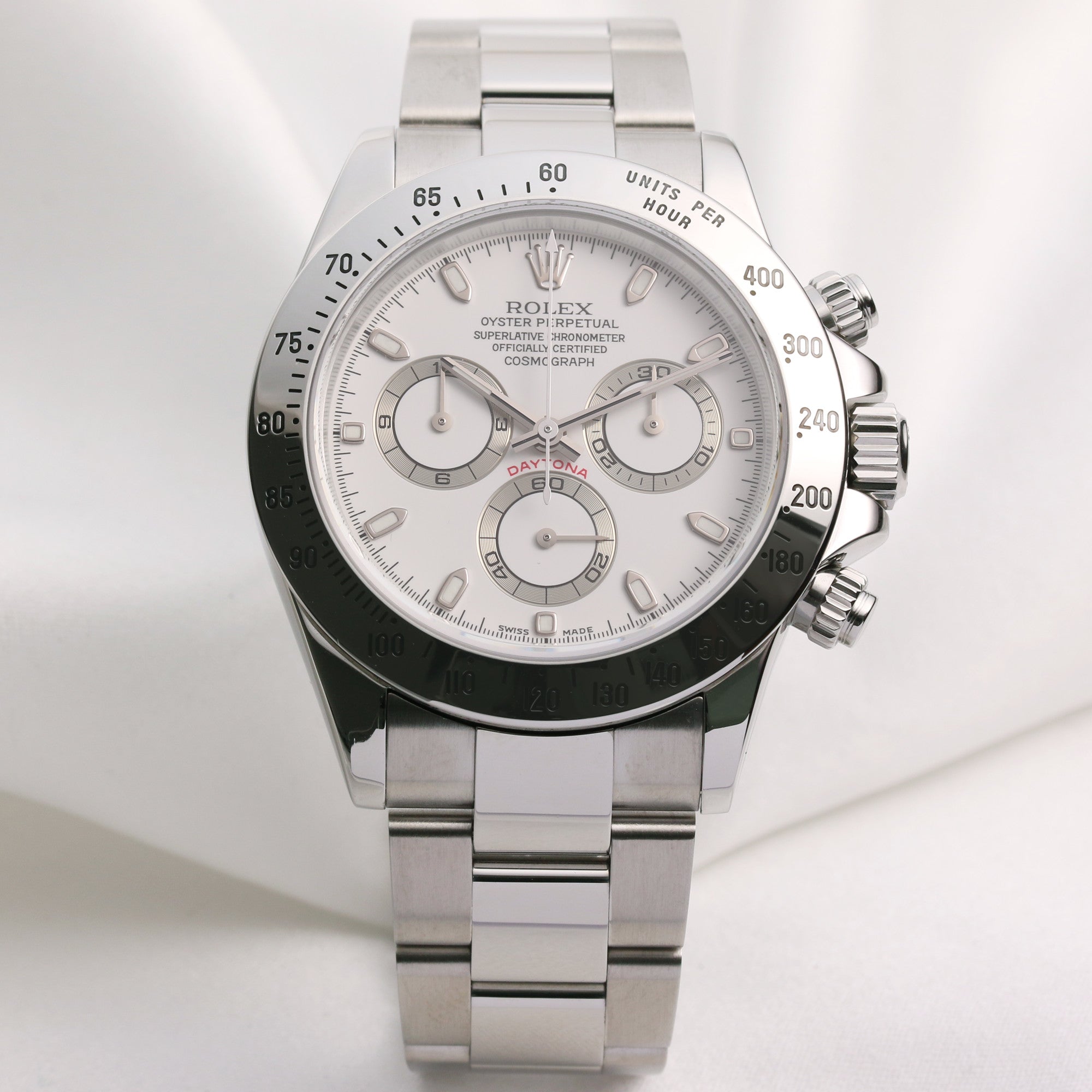 Rolex Daytona 16520 Stainless Steel Second Hand Watch Collectors 1