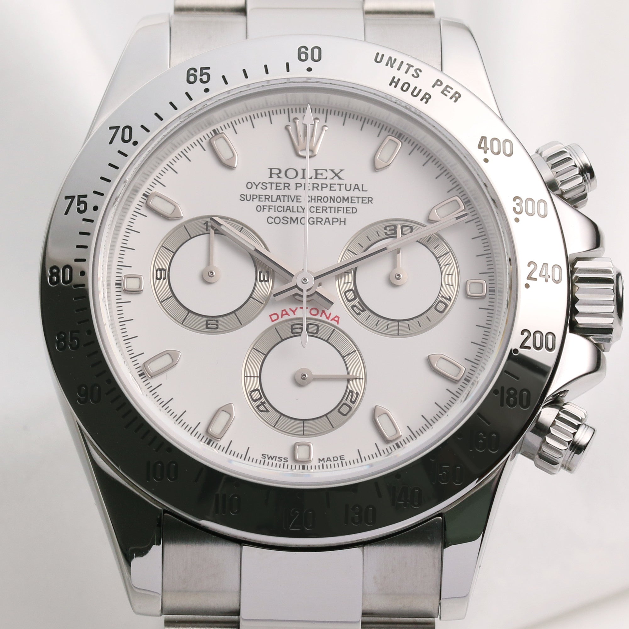 Rolex Daytona 16520 Stainless Steel Second Hand Watch Collectors 2