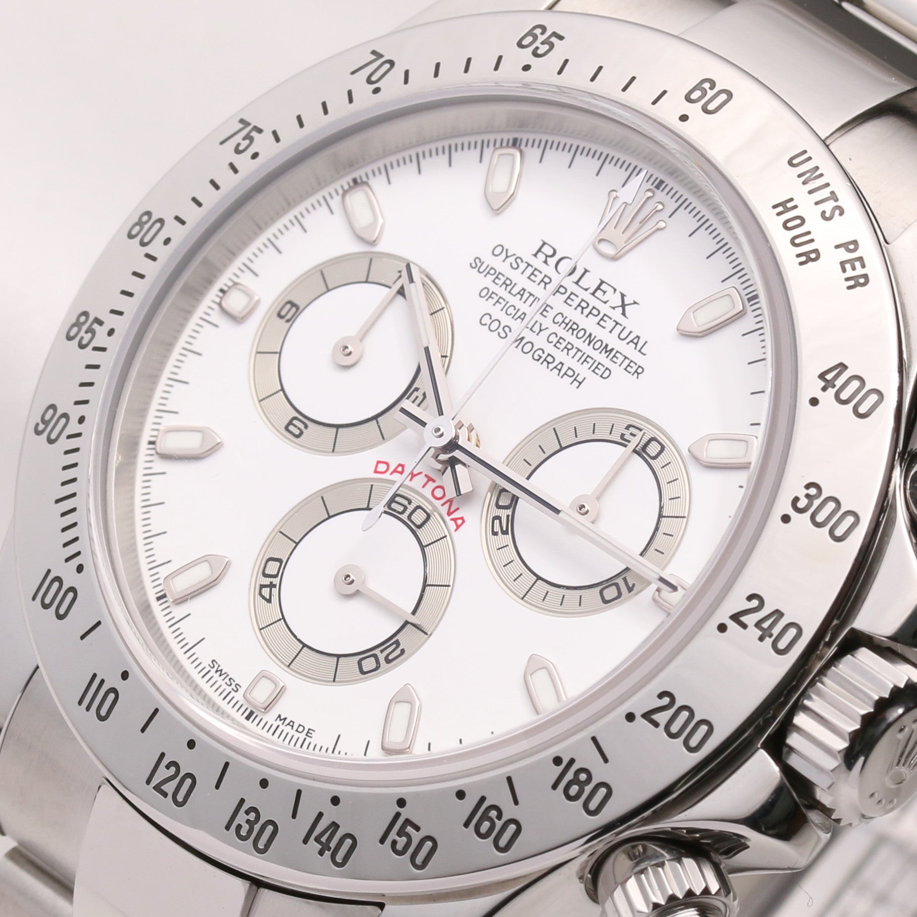 Rolex Daytona 16520 Stainless Steel Second Hand Watch Collectors 4