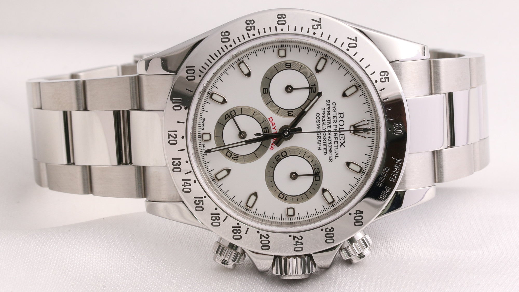 Rolex Daytona 16520 Stainless Steel Second Hand Watch Collectors 7
