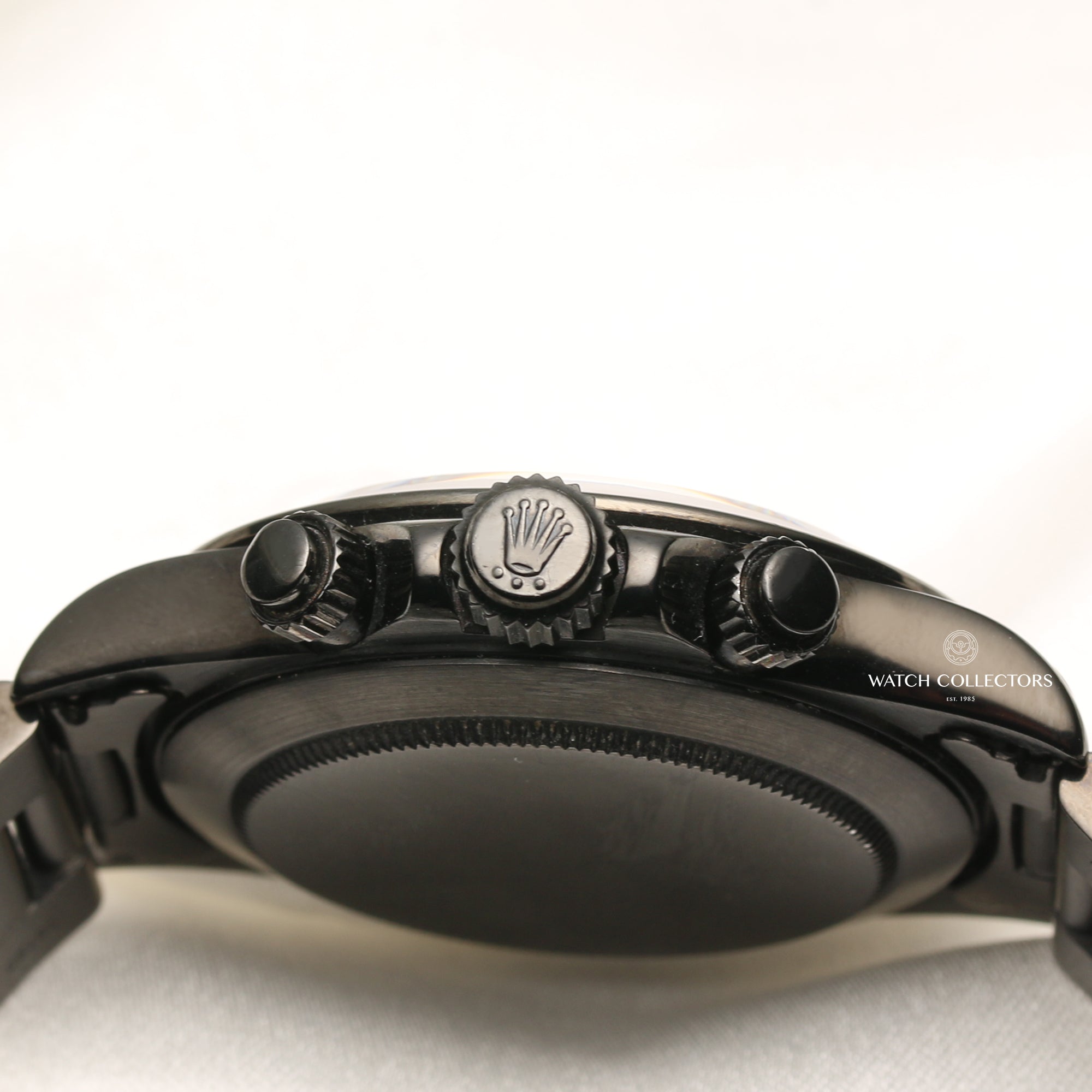 Rolex Daytona 16520 Zenith Inverted Six Dial Stainless Steel PVD Second Hand Watch Collectors 5