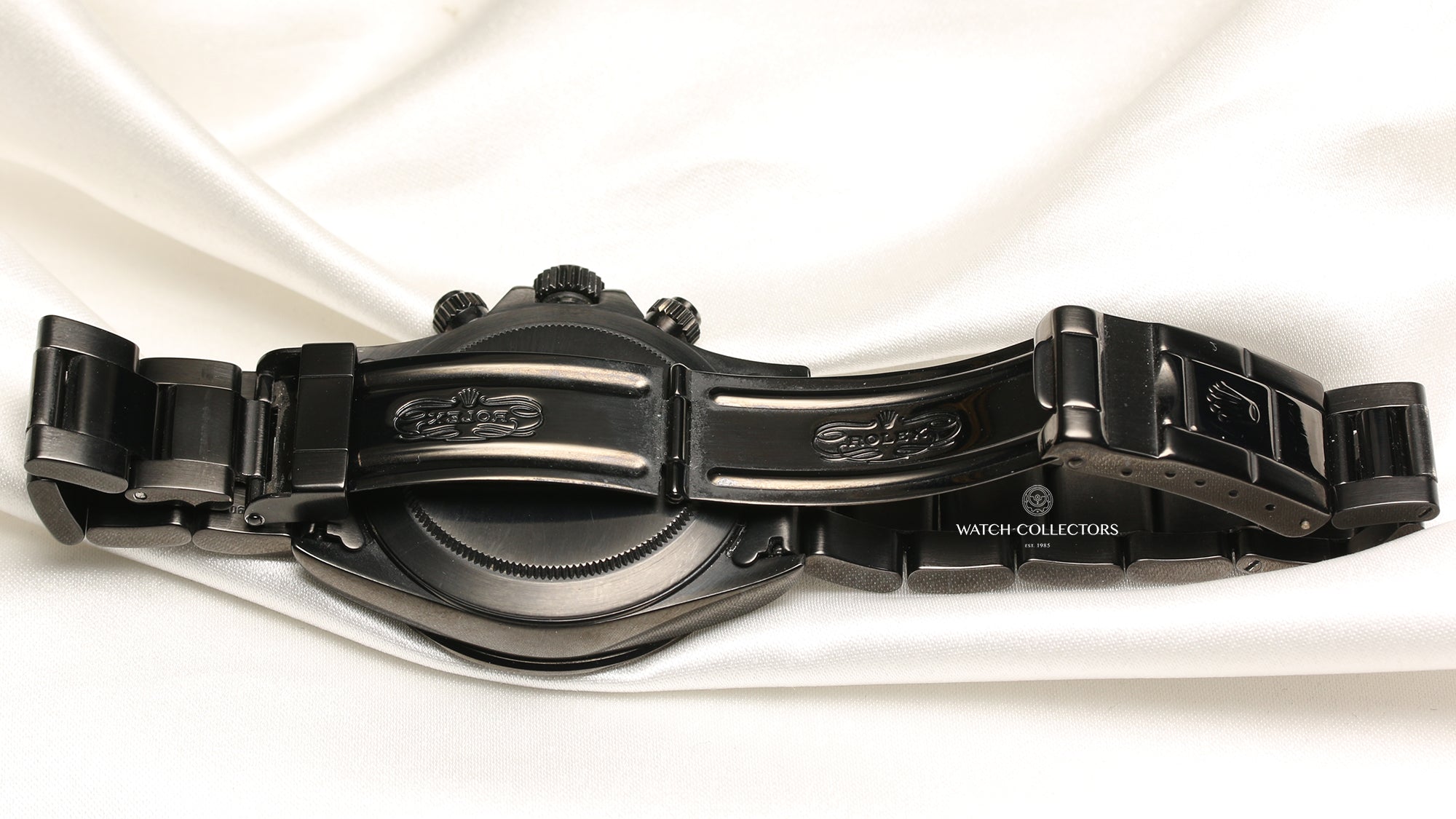 Rolex Daytona 16520 Zenith Inverted Six Dial Stainless Steel PVD Second Hand Watch Collectors 7