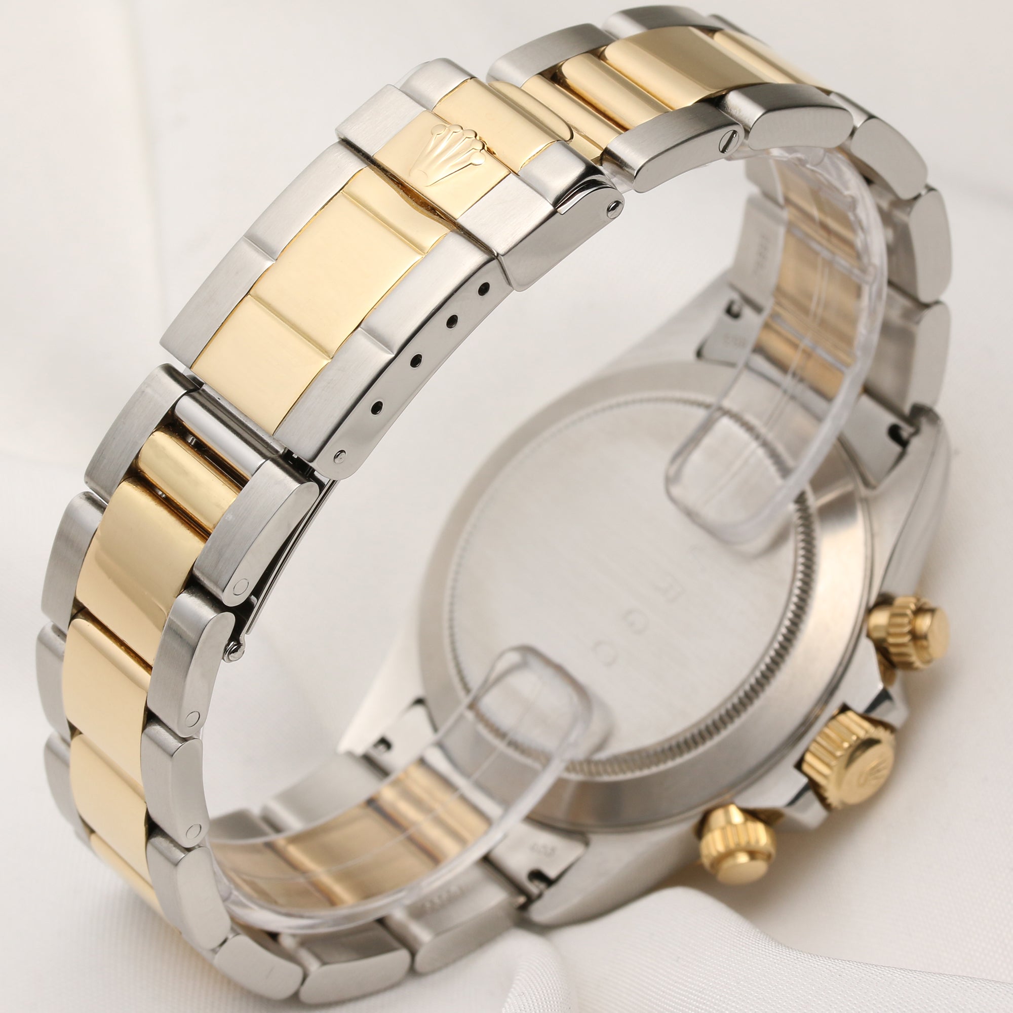 Rolex Daytona 16523 Steel & Gold Inverted Six Zenith Movement Second Hand Watch Collectors 6