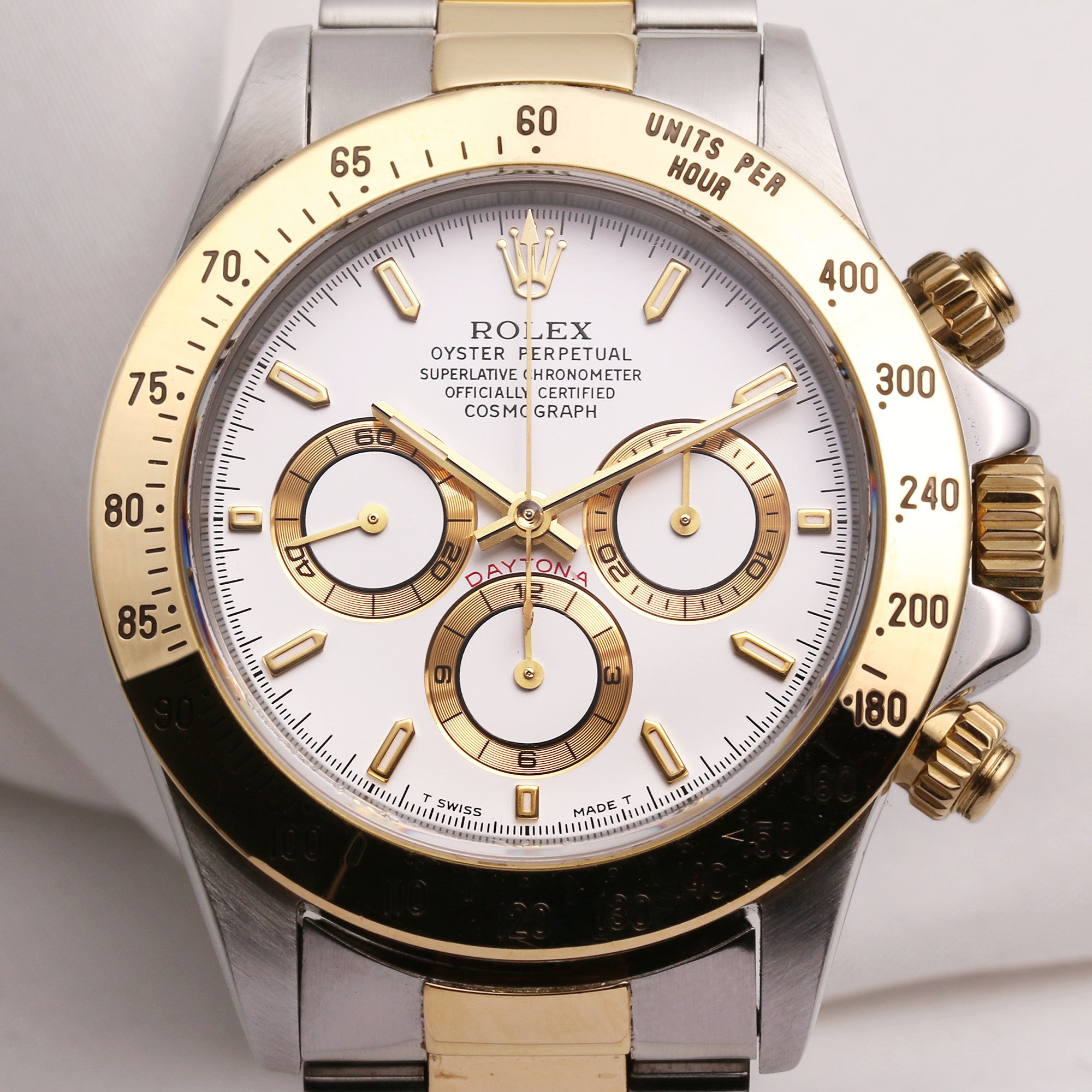 Rolex Daytona 16523 Steel & Gold Second Hand Watch Collectors 1 (2)